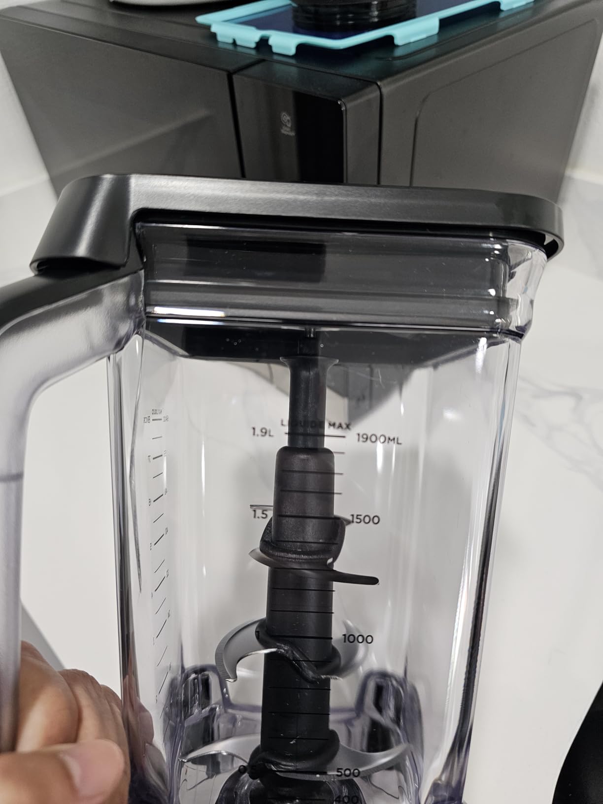 Ninja BN701 Professional Plus Blender, 1400 Peak Watts, 3 Functions for Smoothies, Frozen Drinks & Ice Cream with Auto IQ, 72-oz.* Total Crushing Pitcher & Lid, Dark Grey - Customer Photo 2