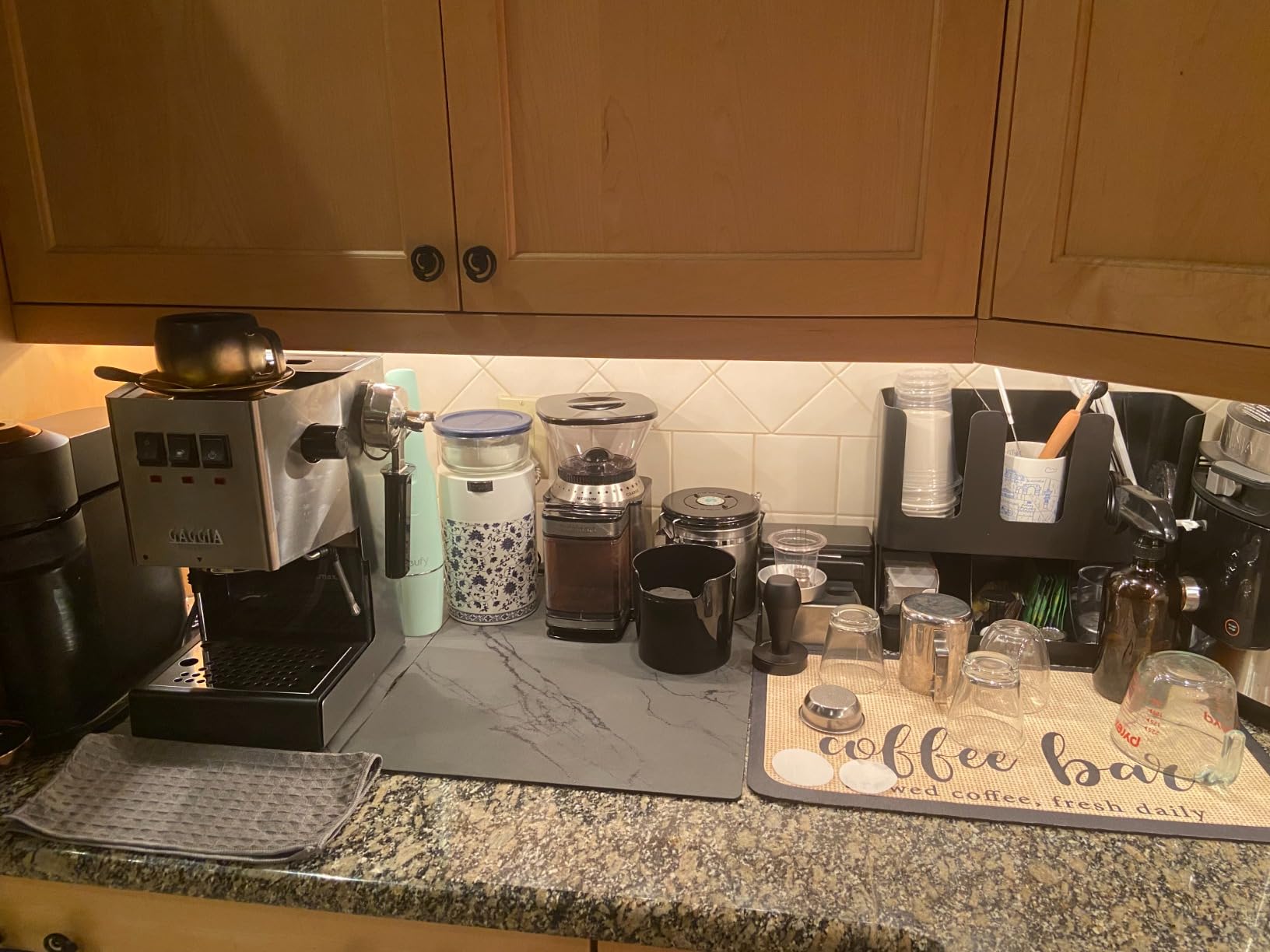 Gaggia RI9380/49 Classic Evo Pro Espresso Machine, Thunder Black, Small - Customer Photo 1
