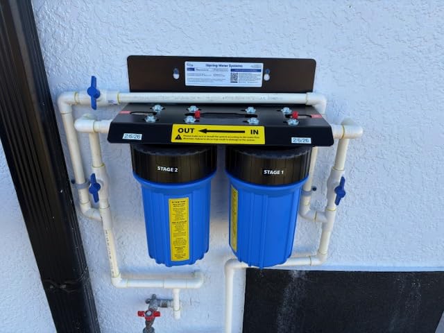 iSpring WGB21BM 2-Stage Whole House Water Filtration System, 10 iSpring WGB21BM 2-Stage Whole House Water Filtration System, 10
