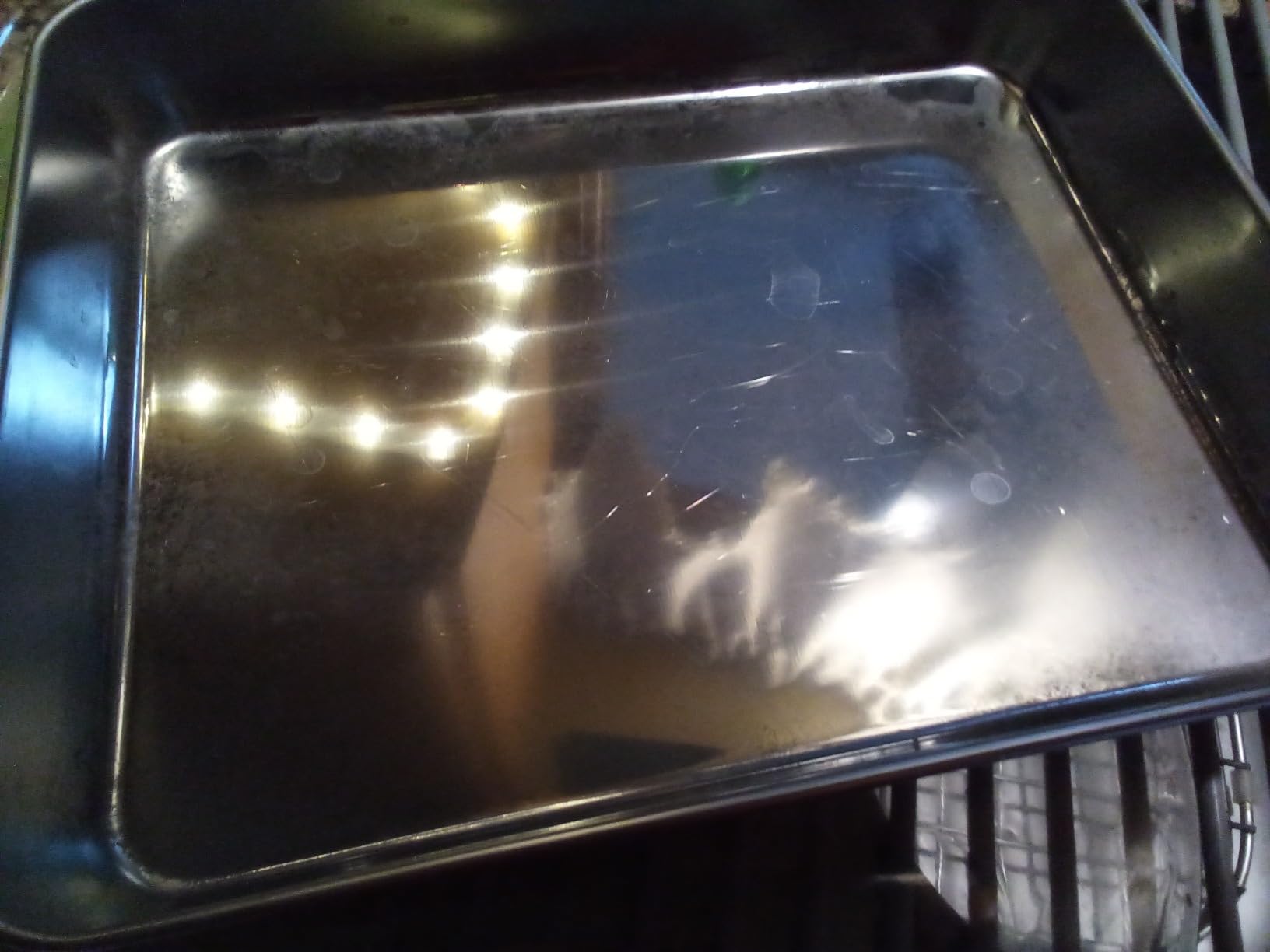 TeamFar Lasagna Pan with Lid, 12.3'' x 9.75'' x 2'', Stainless Steel Rectangular Baking Cake Pan, Heavy Duty & Non-Toxic, Deep & Visible, Brushed Finish & Dishwasher Safe- (1 Pan+1 Lid) Customer Review TeamFar Lasagna Pan with Lid, 12.3'' x 9.75'' x 2'', Stainless Steel Rectangular Baking Cake Pan, Heavy Duty & Non-Toxic, Deep & Visible, Brushed Finish & Dishwasher Safe- (1 Pan+1 Lid) - Customer Photo 2