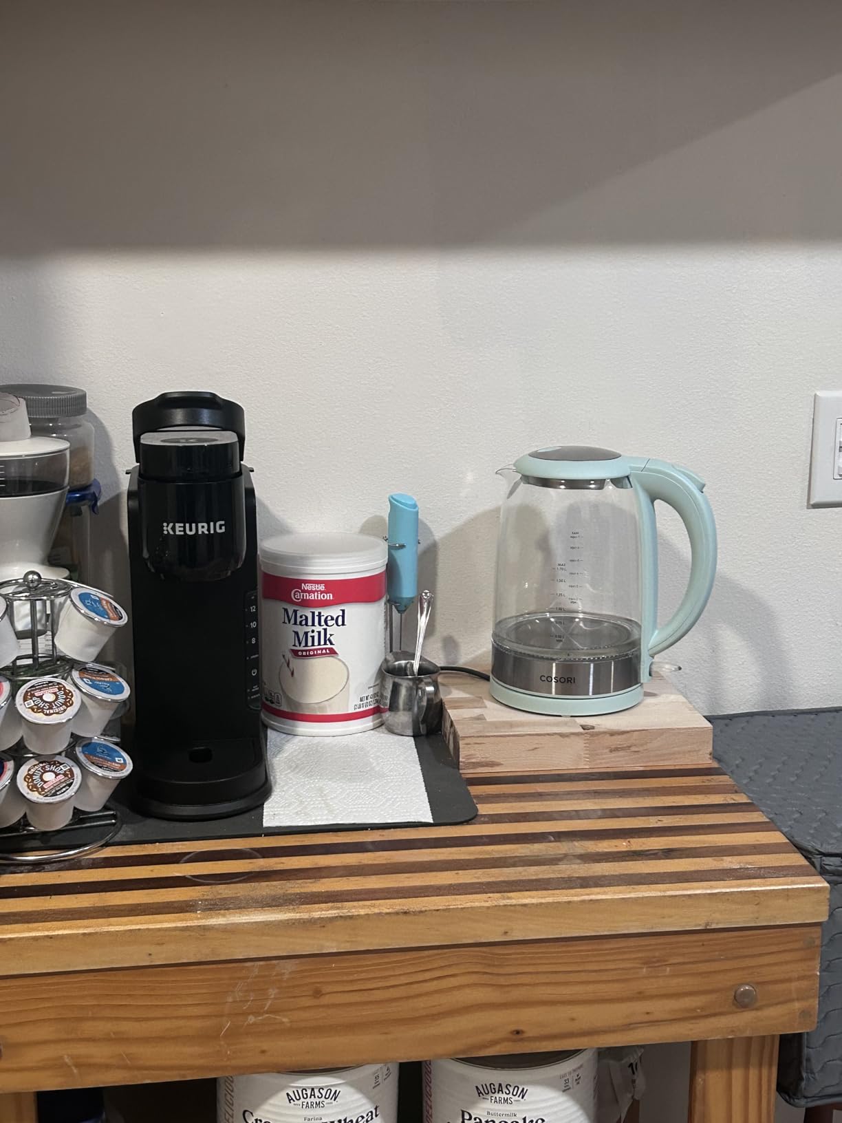 COSORI Electric Kettle Temperature Control with 6 Presets, 60min Keep Warm 1.7L Electric Tea Kettle & Hot Water Boiler, 304 Stainless Steel Filter, Auto-Off & Boil-Dry Protection, BPA Free, Black Customer Review COSORI Electric Kettle Temperature Control with 6 Presets, 60min Keep Warm 1.7L Electric Tea Kettle & Hot Water Boiler, 304 Stainless Steel Filter, Auto-Off & Boil-Dry Protection, BPA Free, Black - Customer Photo 4