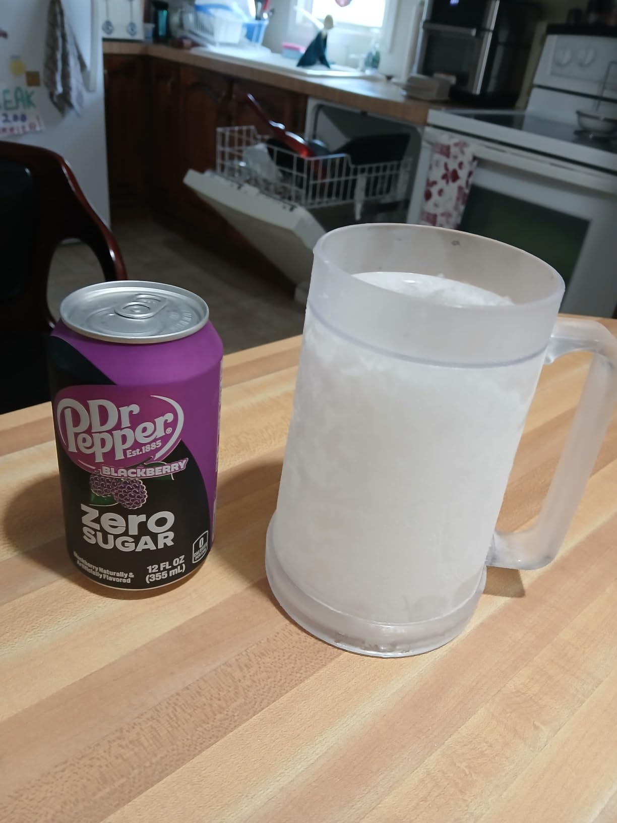 Beer Mugs For Freezer, Double Wall Insulated Plastic Glasses - Freezer Mugs, 16 oz - Perfect Frozen Beer Mugs for Home Bar Accessories, Gifts for Men, 2 Pack Customer Review Beer Mugs For Freezer, Double Wall Insulated Plastic Glasses - Freezer Mugs, 16 oz - Perfect Frozen Beer Mugs for Home Bar Accessories, Gifts for Men, 2 Pack - Customer Photo 2
