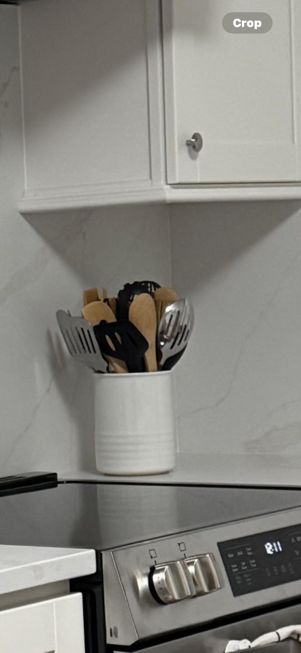 IOOLEEM Bamboo Wooden Spoons for Cooking 6 Pcs 12 Inch, Non-Stick Wooden Kitchen Utensils Set, Natural and Durable Wooden Spatula Spoons for Non-Stick Pan for Cooking - Customer Photo 1