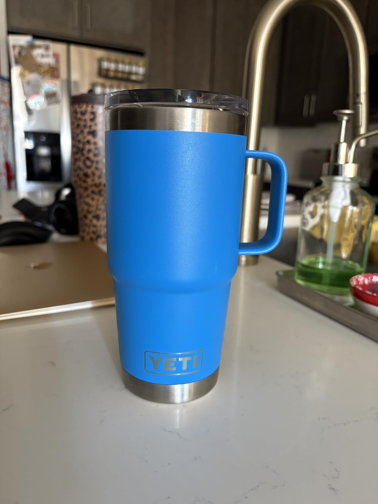 YETI Rambler 20 oz Travel Mug, Stainless Steel, Vacuum Insulated with Stronghold Lid - Customer Photo 1
