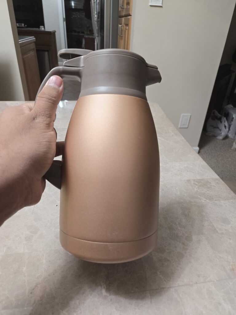 Zojirushi SH-HC15NU Stainless Steel Vacuum Carafe, 1.5-Liter, Matte Copper Customer Review Best Carafe For Keeping Coffee Hot
