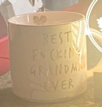 Hendson Grandma Birthday Gifts - Best Grandma Ever - Funny Gift For Nana, New Pregnancy Announcement For Grandparents, Nana To Be, Grandmother - Pink Marble Mug, 11.5oz Coffee Cup - Customer Photo 1