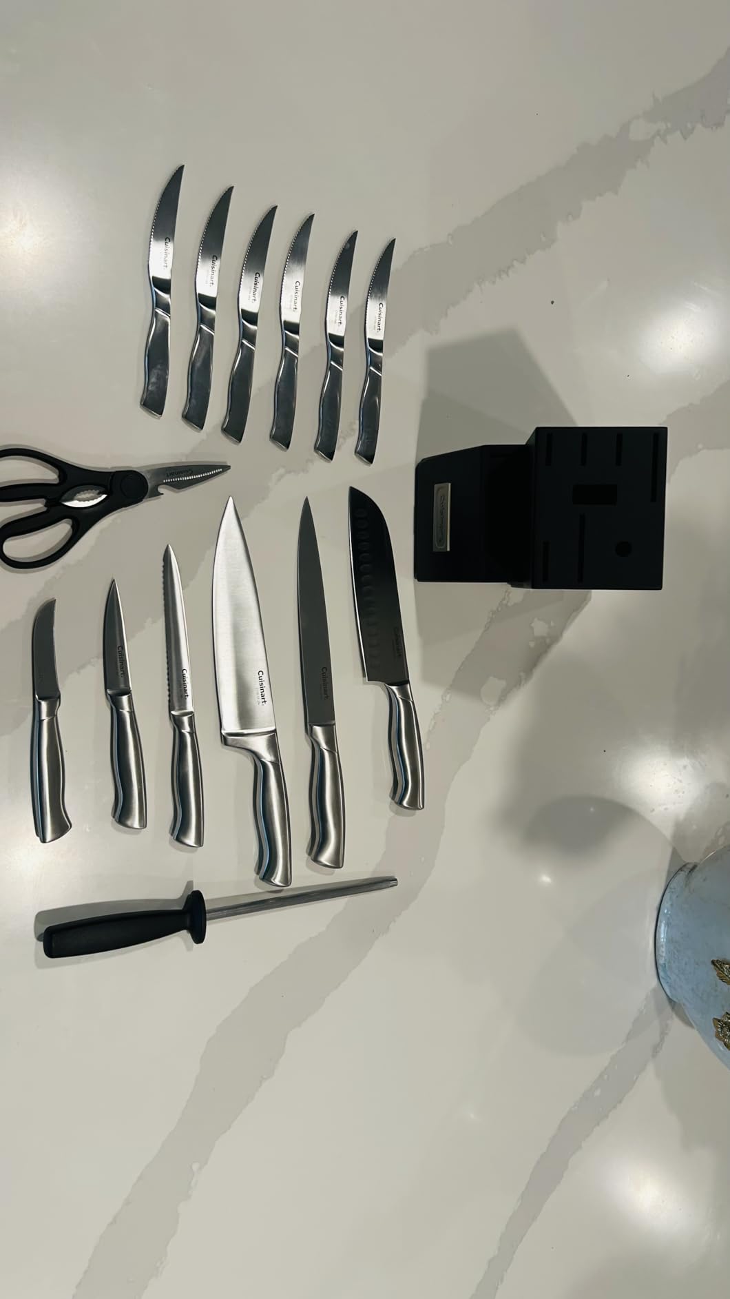 Cuisinart C77SS-15PG 15pc German Stainless Steel Hollow Handle Cutlery Block Set - Customer Photo 2