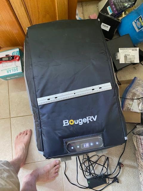 BougeRV 12V Refrigerator Fridge Freezer Portable Car Fridge 42 Quart Electric Cooler 12V/24V DC 110~240V AC for RV Camper Truck Jeep Pickup SUV Van Boat Camping Tailgating Road Trip Outdoor Travel Customer Review BougeRV 12V Refrigerator Fridge Freezer Portable Car Fridge 42 Quart Electric Cooler 12V/24V DC 110~240V AC for RV Camper Truck Jeep Pickup SUV Van Boat Camping Tailgating Road Trip Outdoor Travel - Customer Photo 1