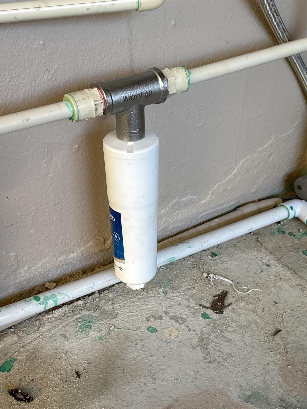 Waterdrop AP431 AP430SS Whole House Scale Inhibitor Filter, Heater Softener System, Prevent Scale Build Up On Hot Water Heaters, Pipes and Boilers - Customer Photo 1