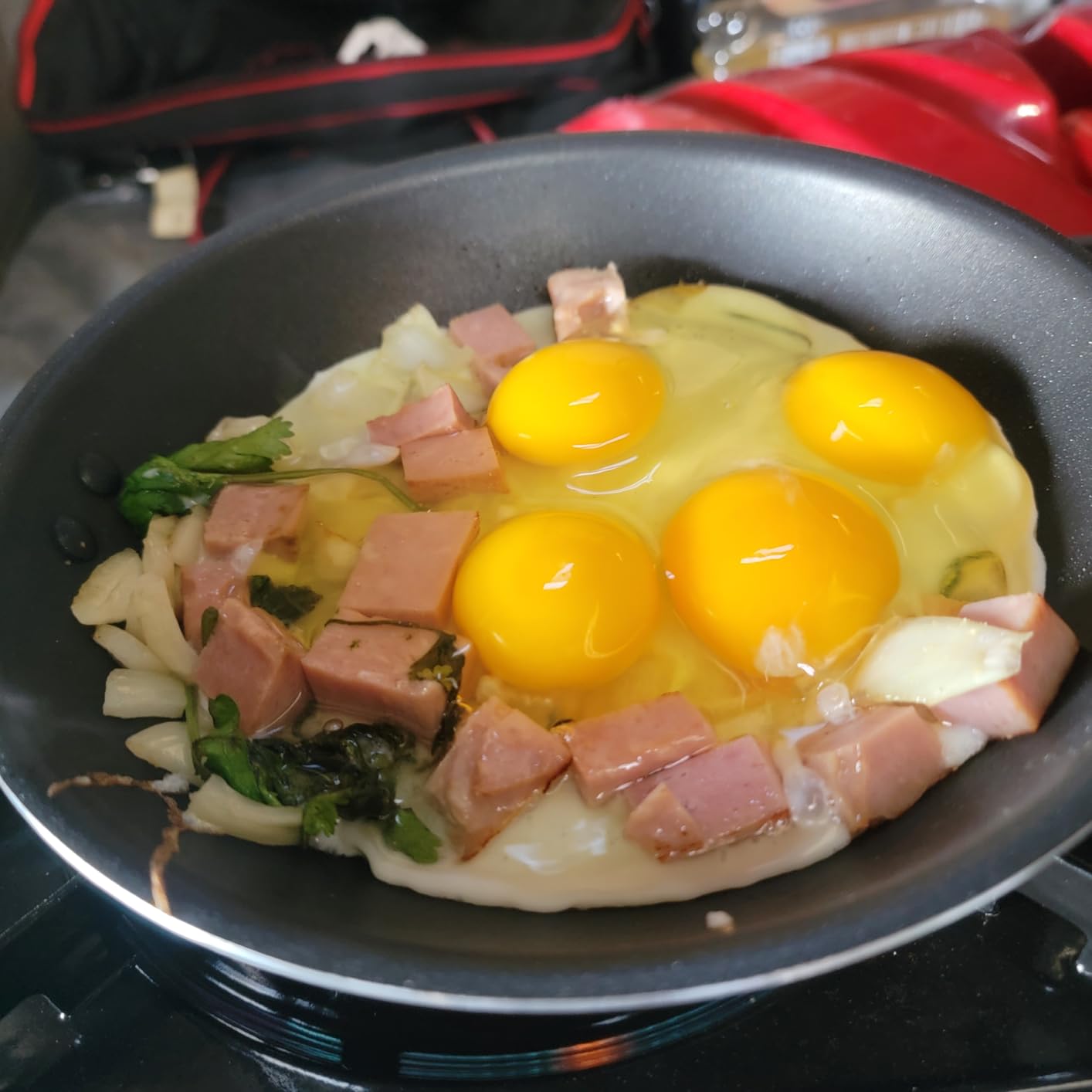 Gas One Portable Butane Camping Stove with Case: Automatic Ignition, Precise Heat Control - Camping & Tailgating and Outdoor Cooking - Customer Photo 1