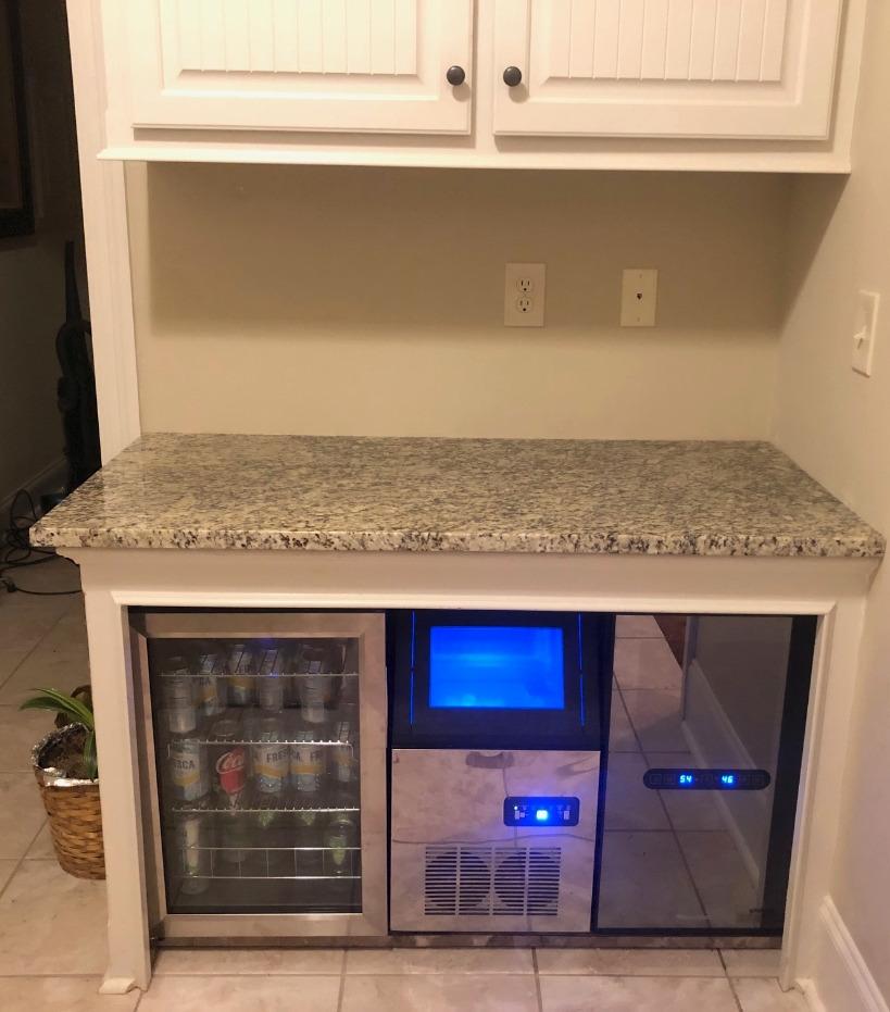 EdgeStar BWC121SSLT 18 Inch Wide 80 Can Capacity Ultra Low Temp Beverage Center Customer Review EdgeStar BWC121SSLT 18 Inch Wide 80 Can Capacity Ultra Low Temp Beverage Center - Customer Photo 2