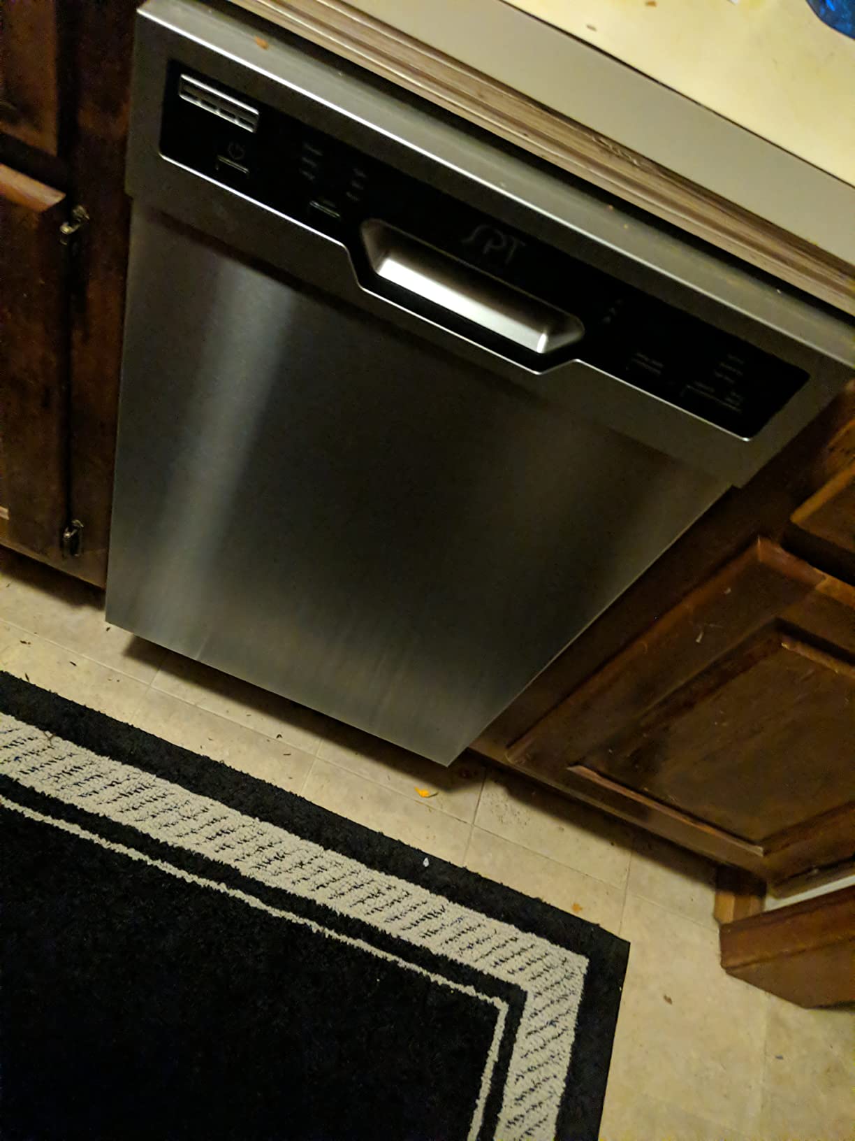 SPT SD-9254SSA 18″ Wide Built-In Stainless Steel Dishwasher w/Heated Drying, ENERGY STAR, 6 Wash Programs, 8 Place Settings and Stainless Steel Tub - Customer Photo 2