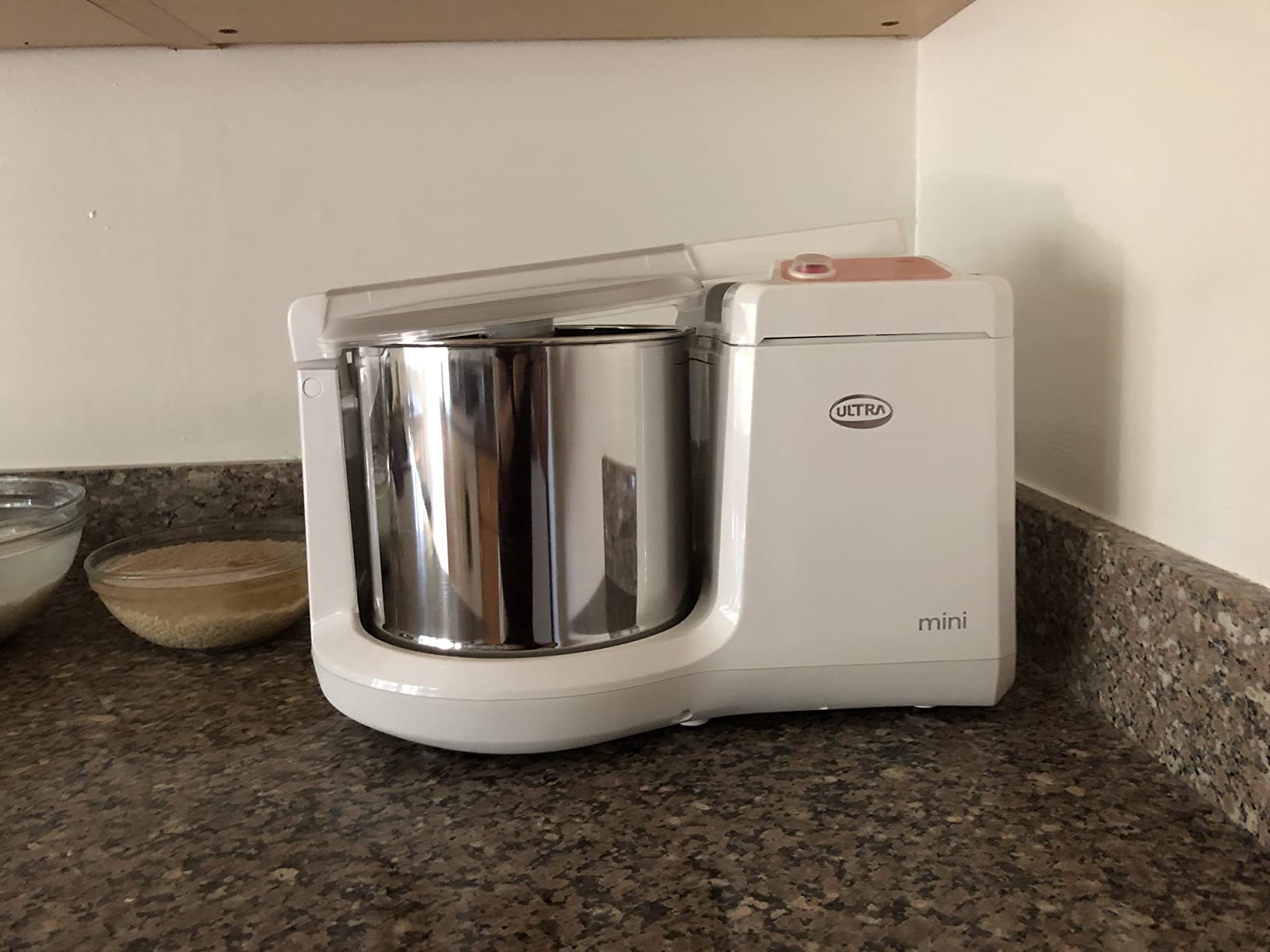 ULTRA Mini Table Top 1.25L Wet Grinder with Atta Kneader, 110-volt (New Model), white, 1.25-Liter Customer Review ULTRA Mini Table Top 1.25L Wet Grinder with Atta Kneader, 110-volt (New Model), white, 1.25-Liter - Customer Photo 1