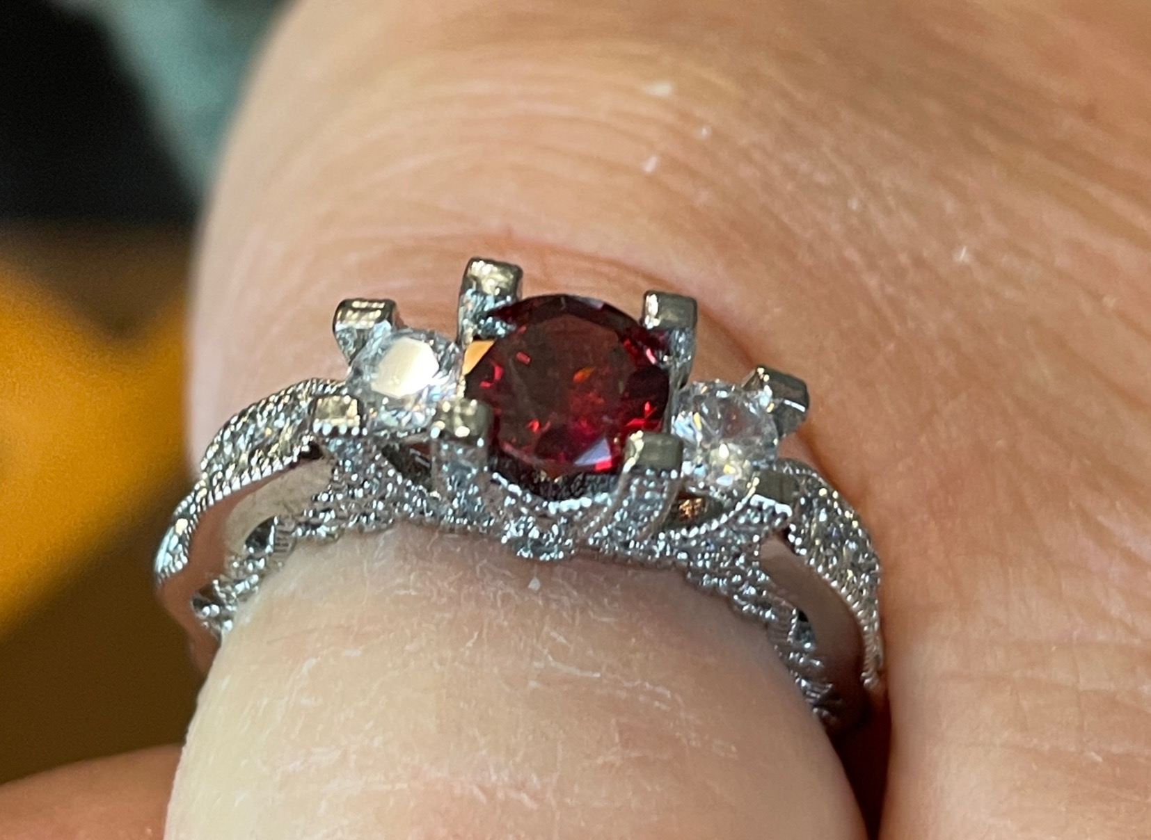 Jackpot Candles Maui Mai Tai Candle with Ring Inside (Surprise Jewelry Valued at 15 to 5,000 Dollars) Ring Size 7 - Customer Photo 2