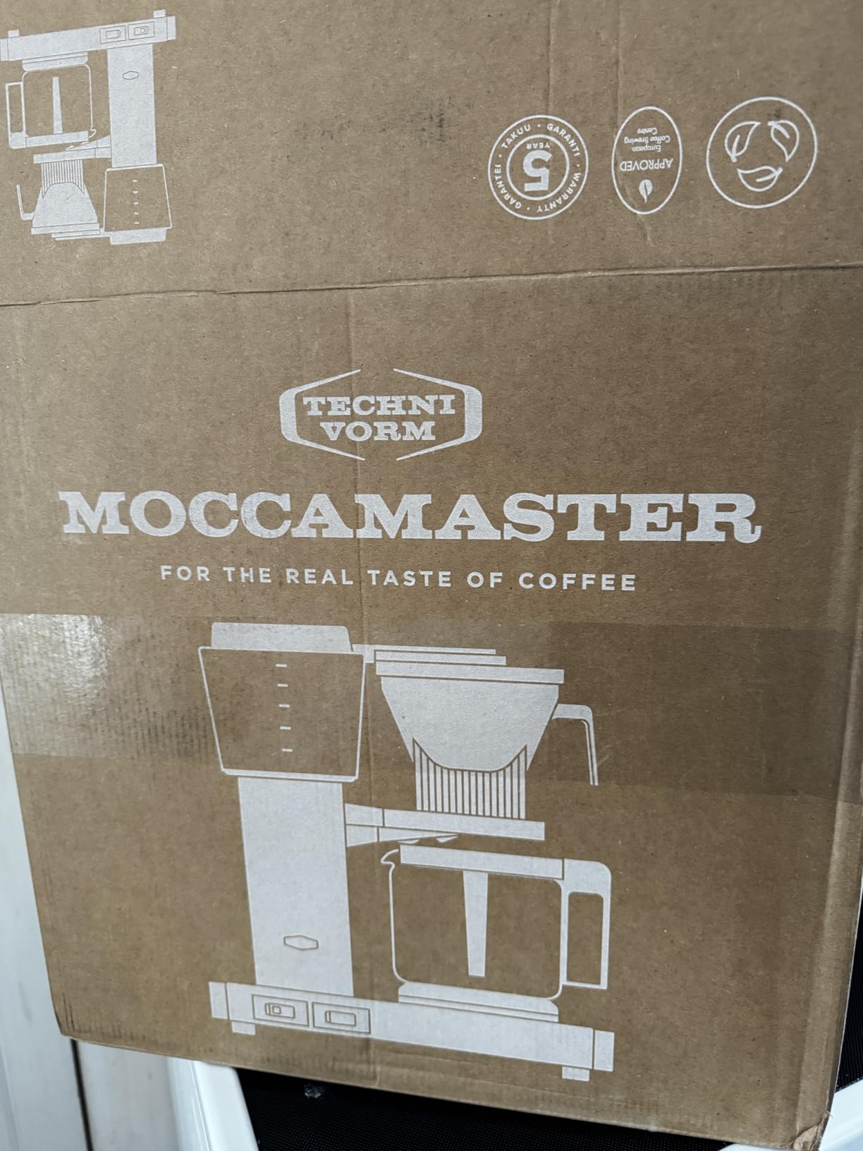Technivorm Moccamaster 53941 KBGV Select 10-Cup Coffee Maker, Polished Silver, 40 ounce, 1.25l - Customer Photo 2
