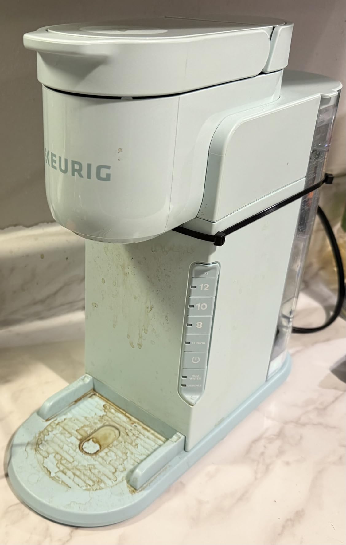 Keurig K-Express Single Serve K-Cup Pod Coffee Maker, 3 Brew Sizes, Strong Button Feature, 42oz Removable Reservoir, Black Customer Review Keurig K-Express Single Serve K-Cup Pod Coffee Maker, 3 Brew Sizes, Strong Button Feature, 42oz Removable Reservoir, Black - Customer Photo 1