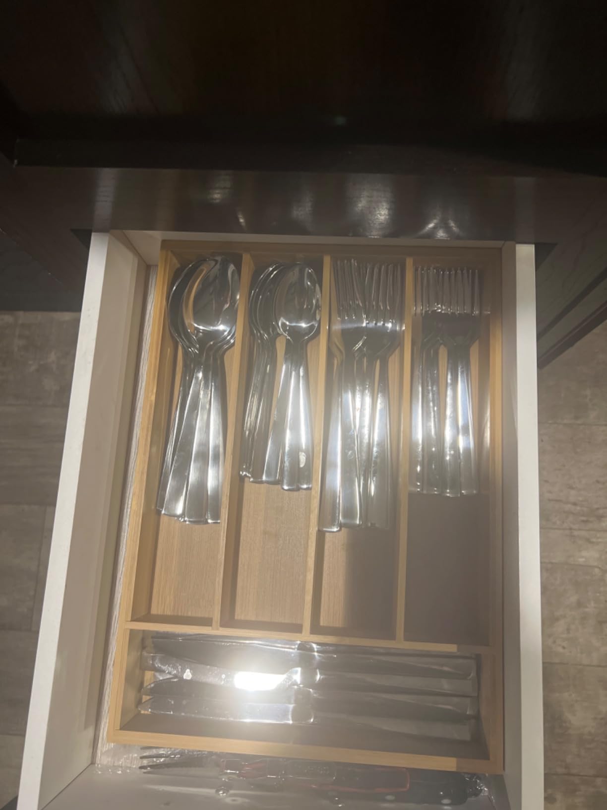 60 Pieces Black Silverware Set, Premium Stainless Steel Flatware Set for 12, Yoehka Mirror Polished Tableware Cutlery Set for Home and Restaurant, Include Knife/Spoon and Fork, Dishwasher Safe Customer Review 60 Pieces Black Silverware Set, Premium Stainless Steel Flatware Set for 12, Yoehka Mirror Polished Tableware Cutlery Set for Home and Restaurant, Include Knife/Spoon and Fork, Dishwasher Safe - Customer Photo 2