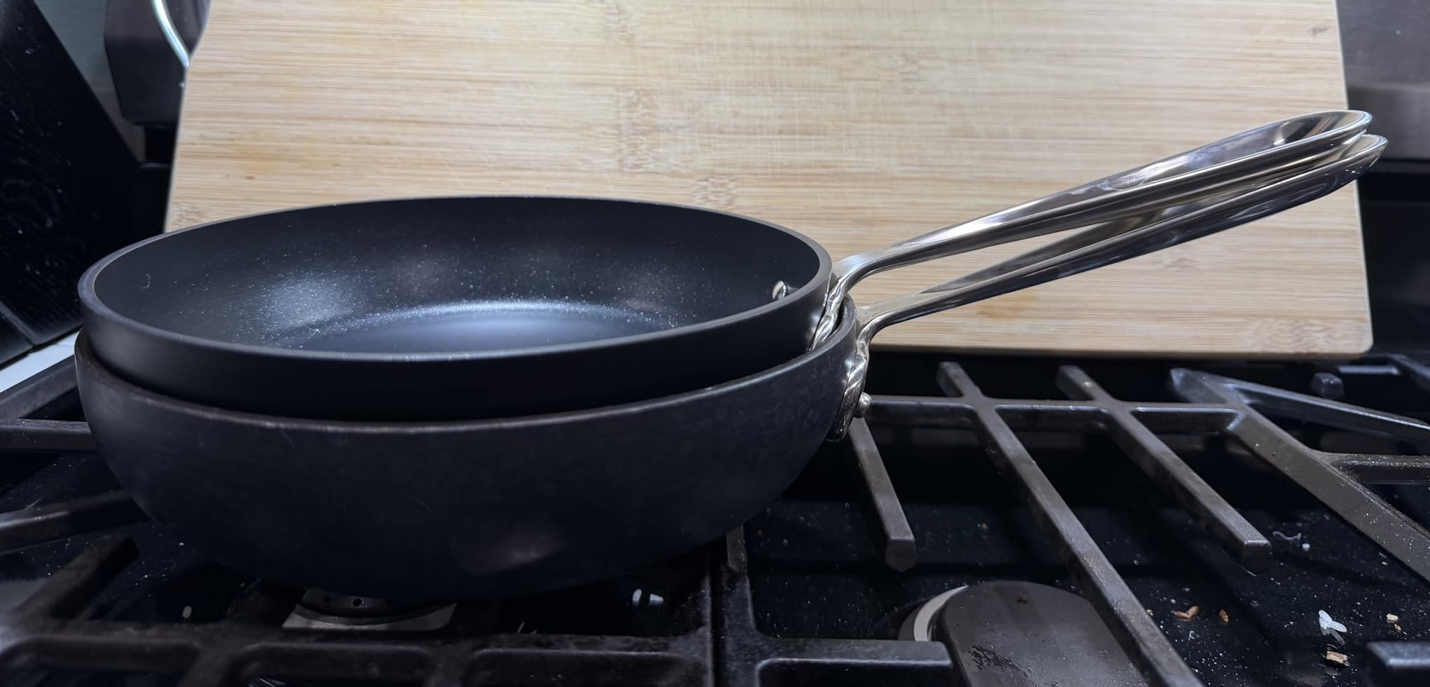 All-Clad HA1 Hard Anodized Nonstick Fry Pan Set – 3-Piece Cookware, 8 All-Clad HA1 Hard Anodized Nonstick Fry Pan Set – 3-Piece Cookware, 8