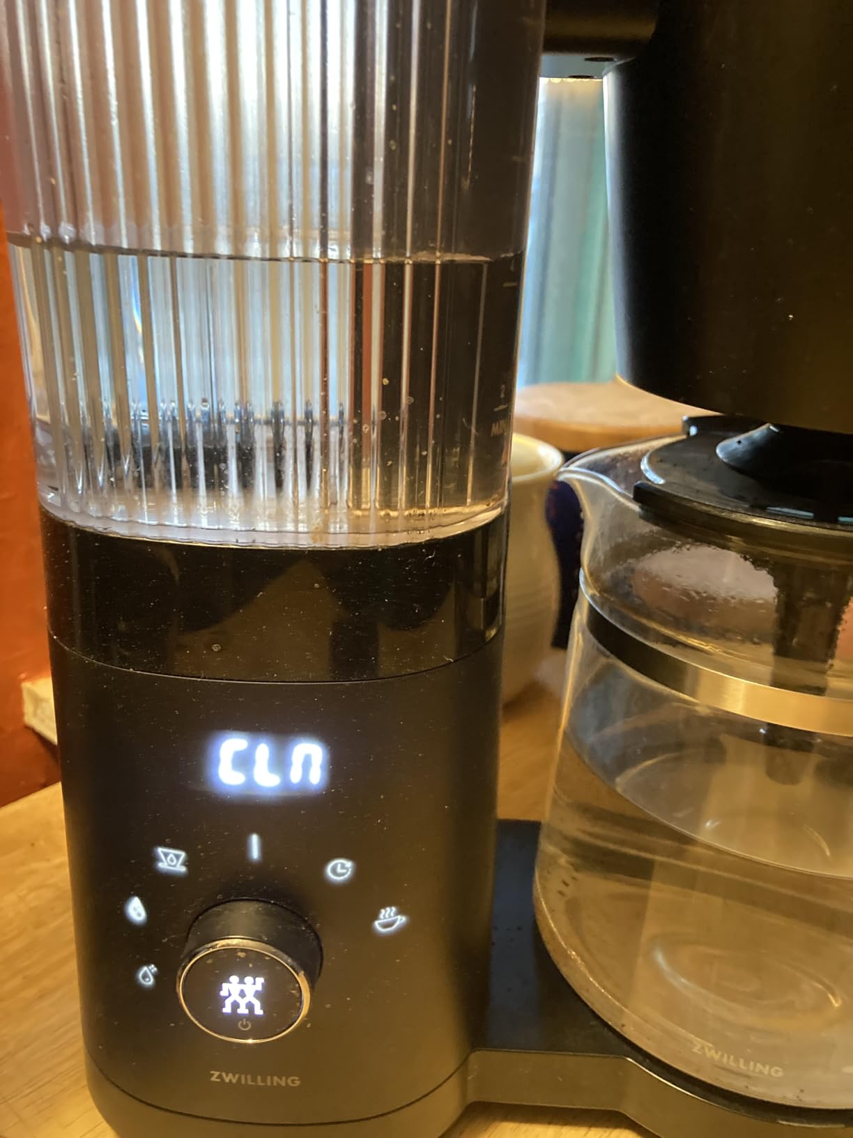 ZWILLING Enfinigy Glass Drip Coffee Maker 12 Cup, Awarded the SCA Golden Cup Standard, Silver - Customer Photo 2