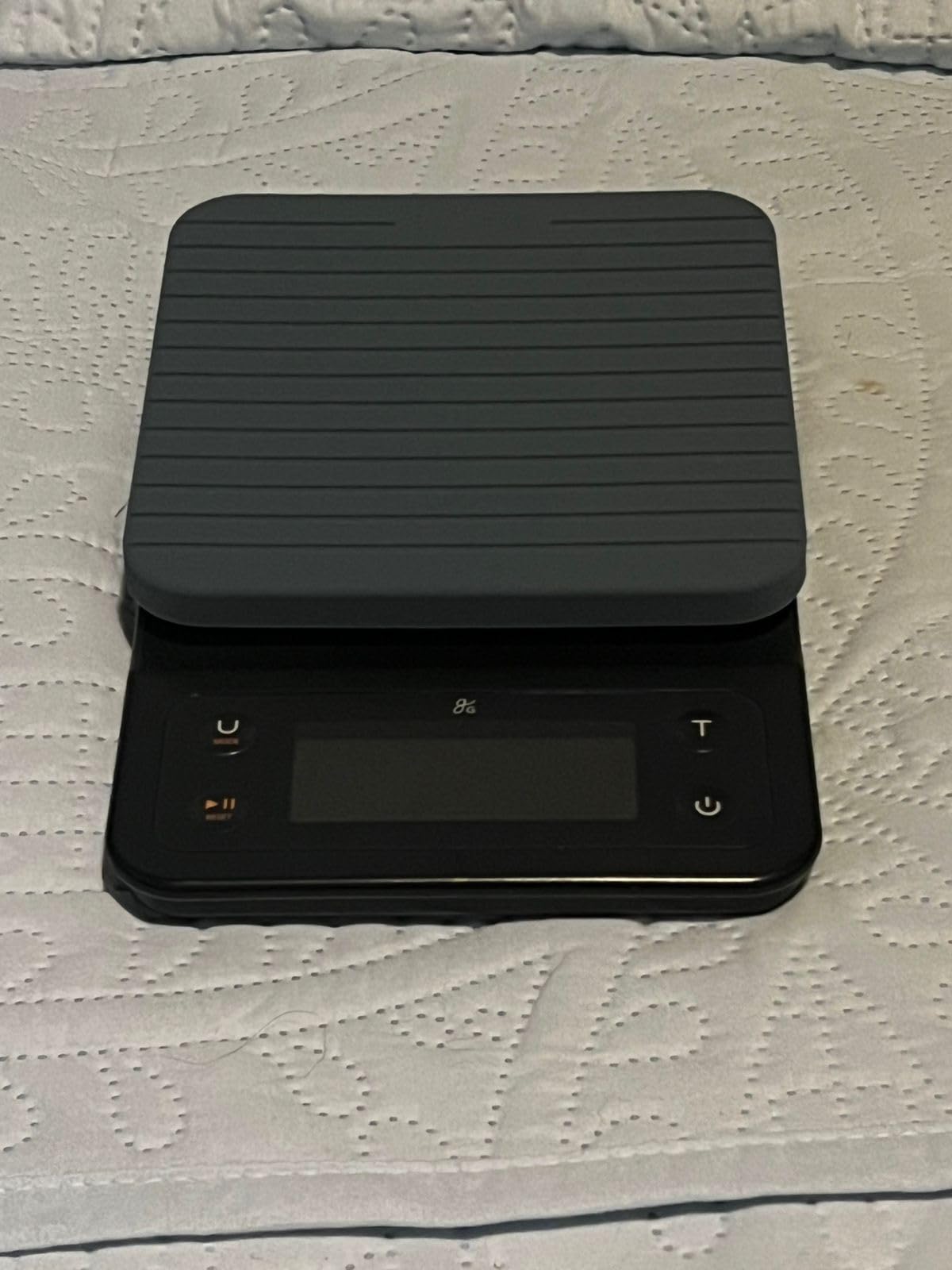 Greater Goods Coffee Scale with Timer – 0.1g Precision Digital Coffee & Espresso Scale for Pour-Over, Coffee Bean Weighing, Barista Brewing, Waterproof Cover, 3kg Capacity (Onyx Black) Customer Review Greater Goods Coffee Scale with Timer – 0.1g Precision Digital Coffee & Espresso Scale for Pour-Over, Coffee Bean Weighing, Barista Brewing, Waterproof Cover, 3kg Capacity (Onyx Black) - Customer Photo 3