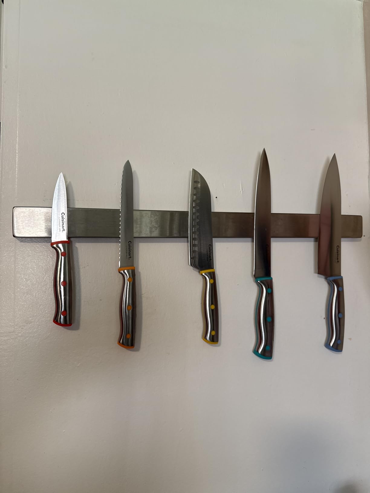 Cuisinart C77CR-10P 10pc Stainless Steel ColorCore Color Rivet Set with Blade Guards - Customer Photo 3