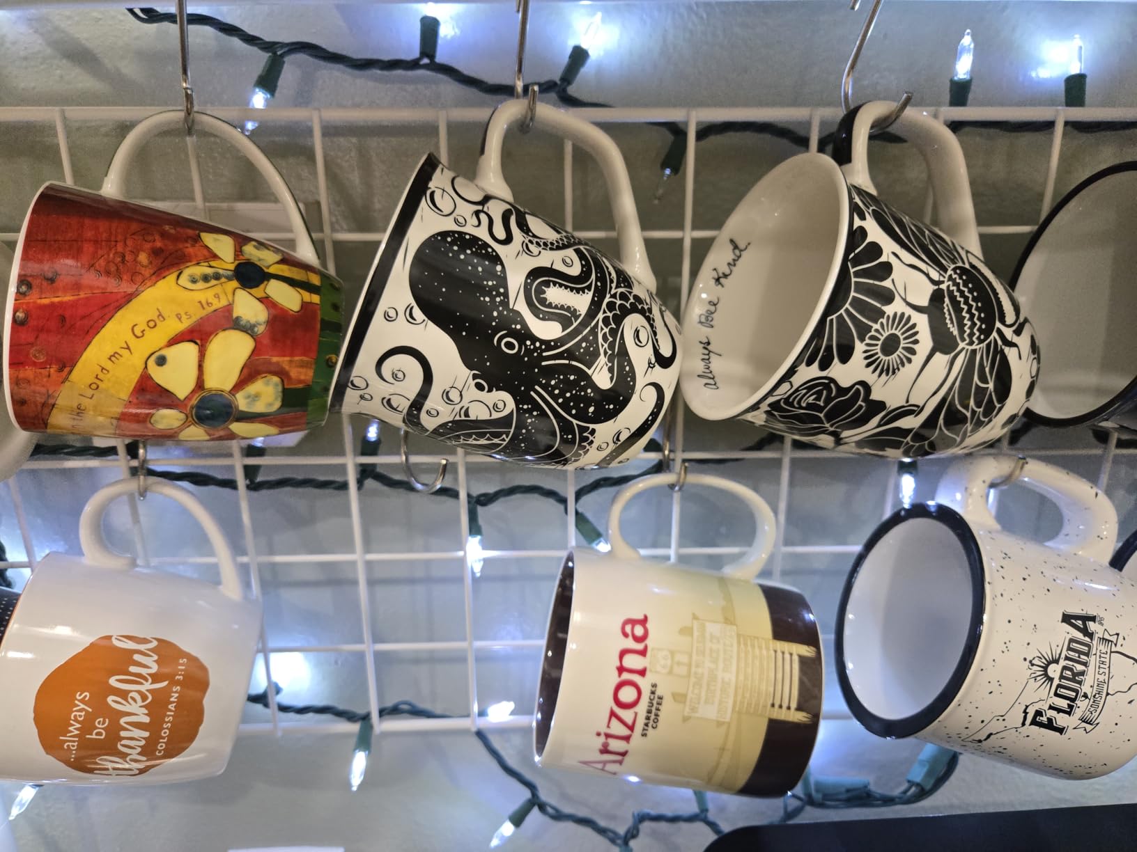 Karma Gifts 16 oz Black and White Boho Mug Cat - Cute Coffee and Tea Mug - Ceramic Coffee Mugs for Women and Men - Customer Photo 2