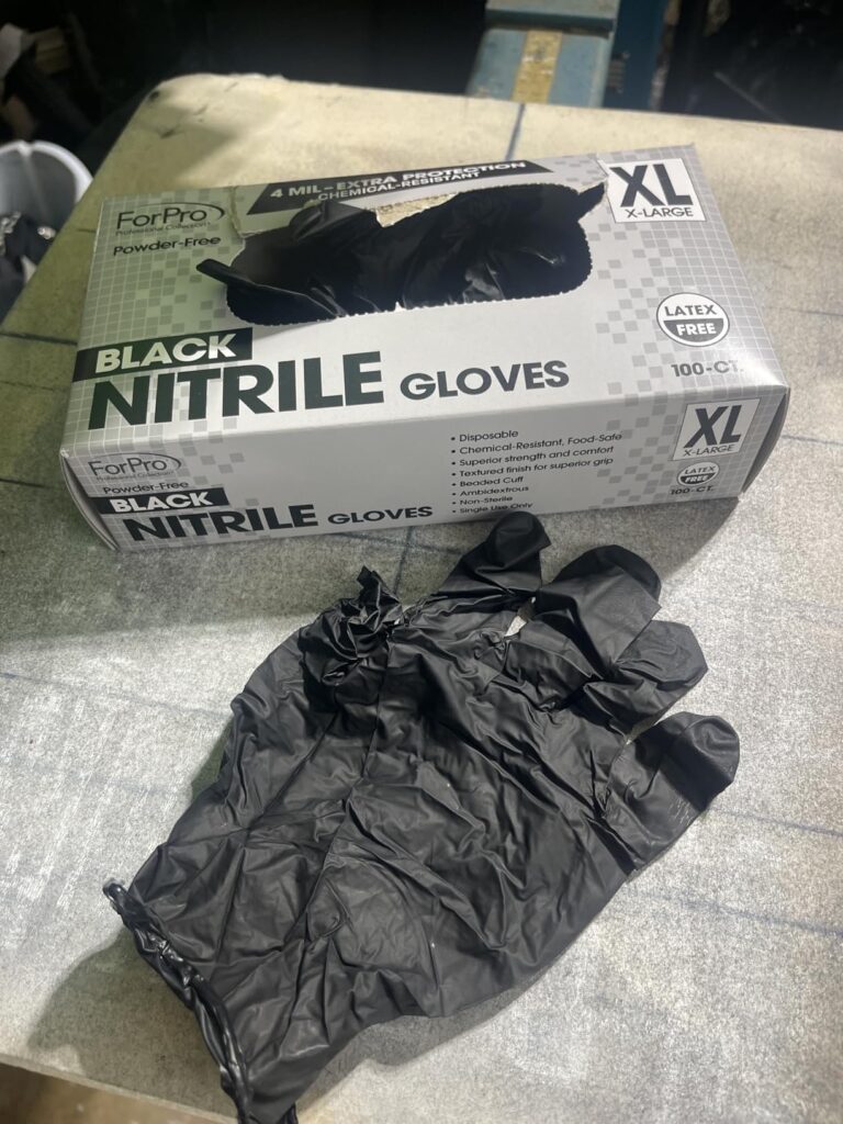 ForPro Disposable Nitrile Gloves, Chemical Resistant, Powder-Free, Latex-Free, Non-Sterile, Food Safe, 4 Mil Customer Review Best Food Prep Gloves