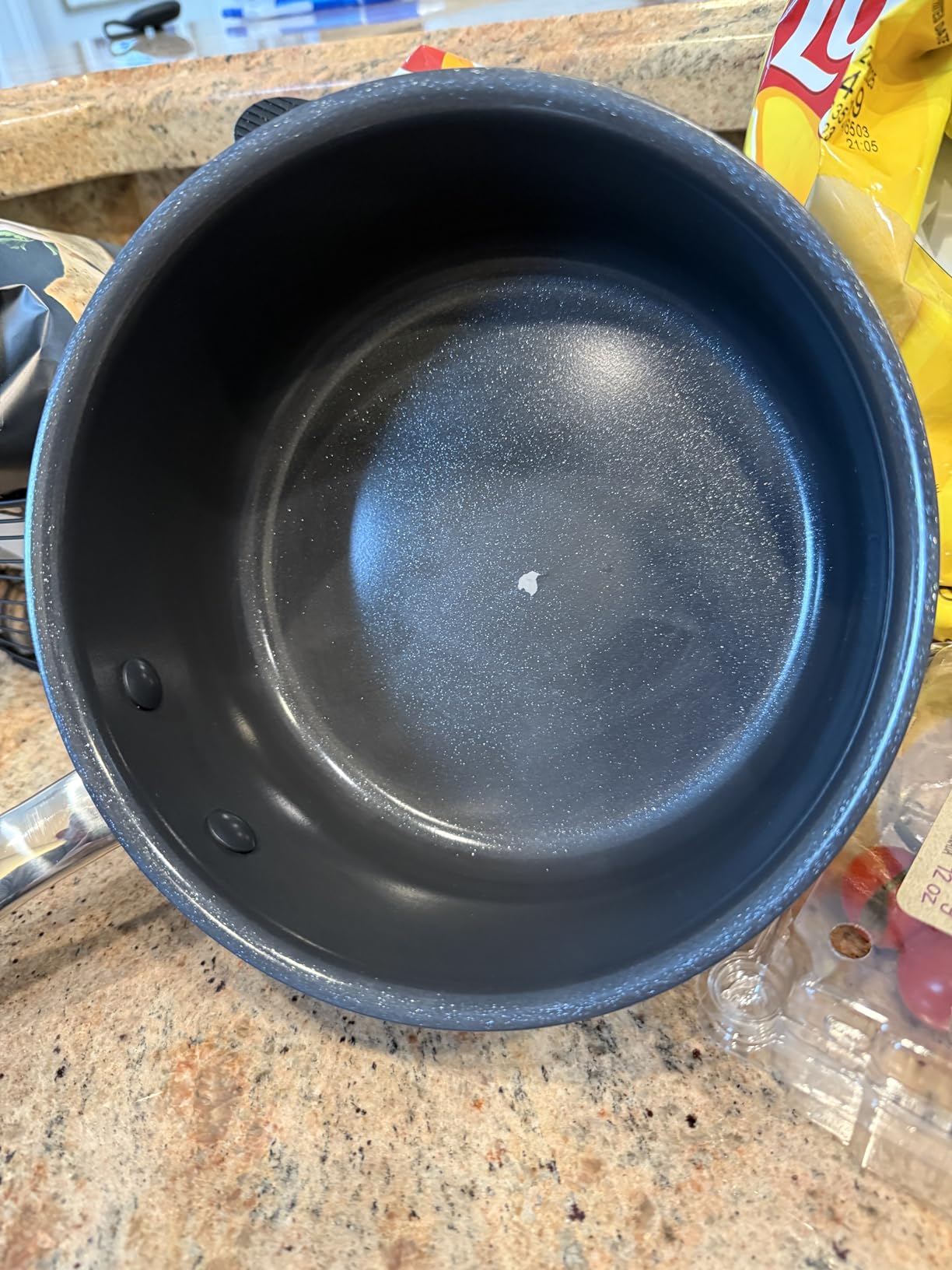 GreenPan Prime Chatham 1QT & 2QT Saucepan Pot Set with Glass Lids, Hard Anodized Diamond Infused Ceramic Nonstick, PFAS-Free, Dishwasher Safe, Oven Safe, Multipurpose Chefs Pan, Stay-Cool Handle,Black - Customer Photo 1
