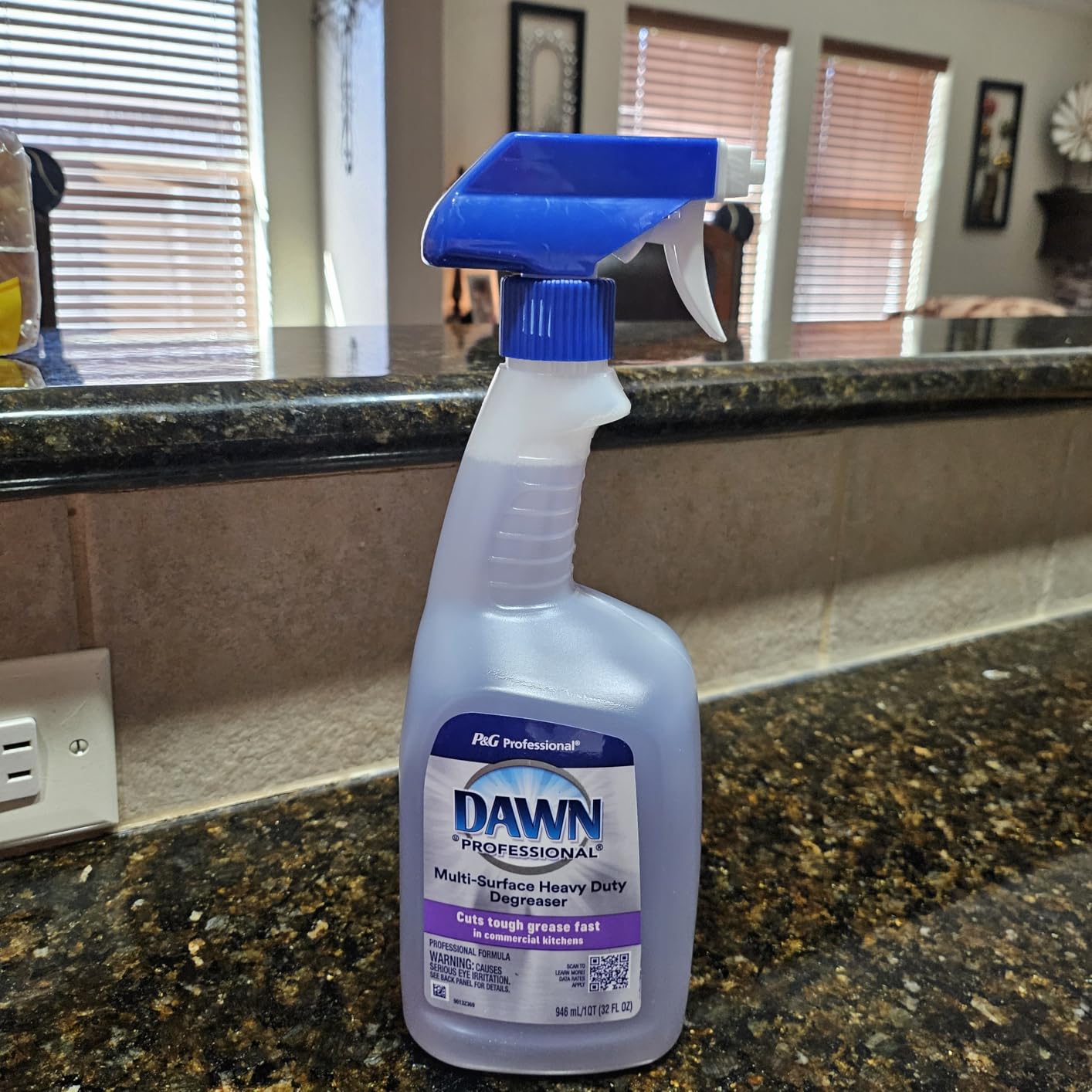 Dawn PRO Kitchen Surface Degreaser, Bulk Cleaning Spray for Oil and Grease Buildup in Commercial Kitchens, 32 fl oz (Case of 6) - Customer Photo 1
