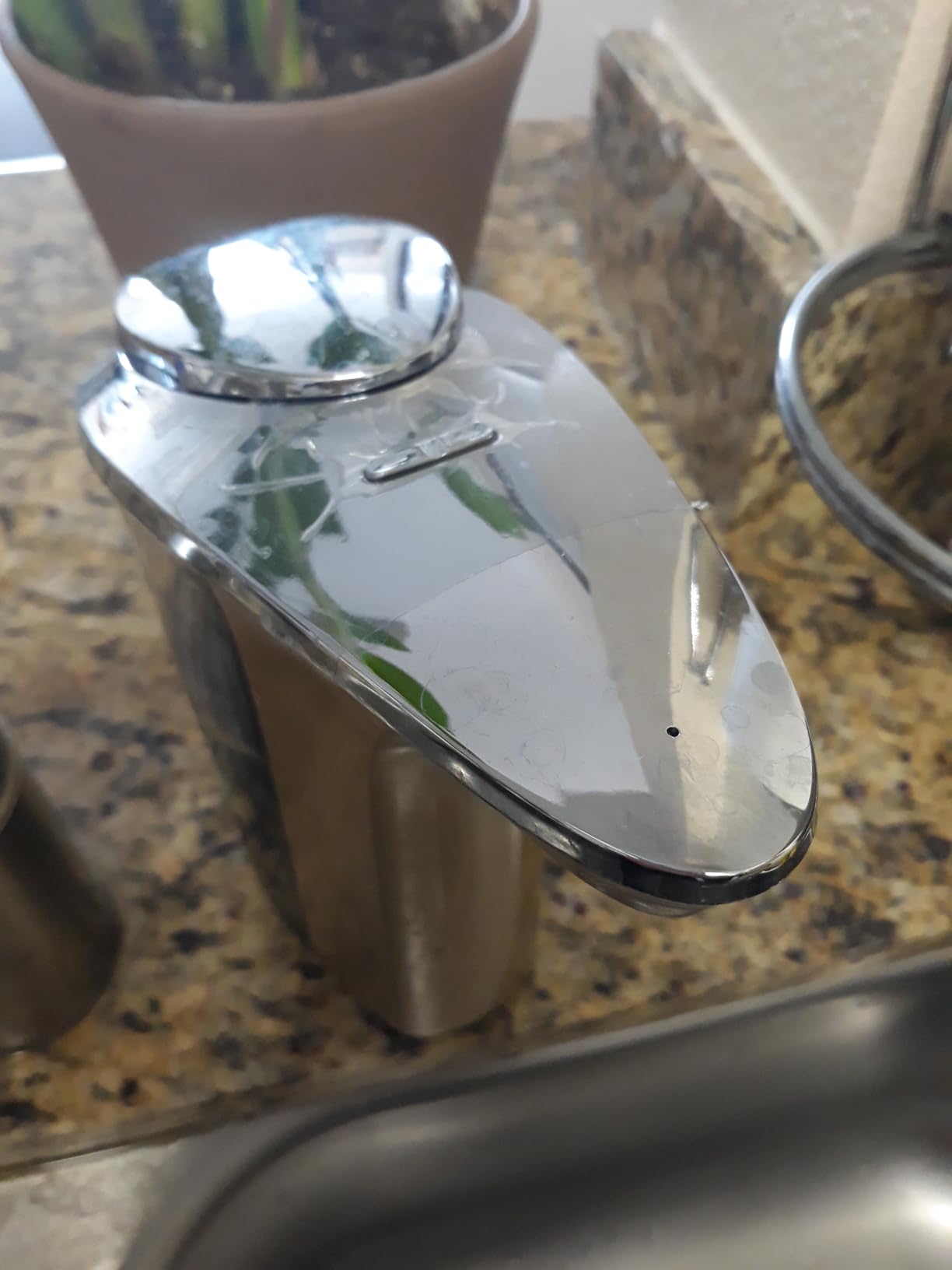 Automatic Soap Dispenser, Touchless Dish Soap Dispenser 17oz/500ml with Infrared Sensor, 5 Adjustable Soap Levels, Liquid Dispenser for Bathroom Kitchen (Silver) - Customer Photo 1