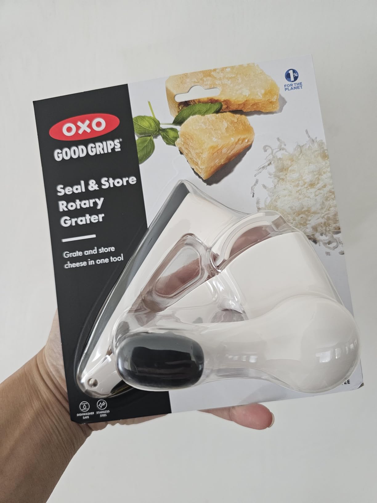 OXO Good Grips Rotary Grater,White - Customer Photo 1