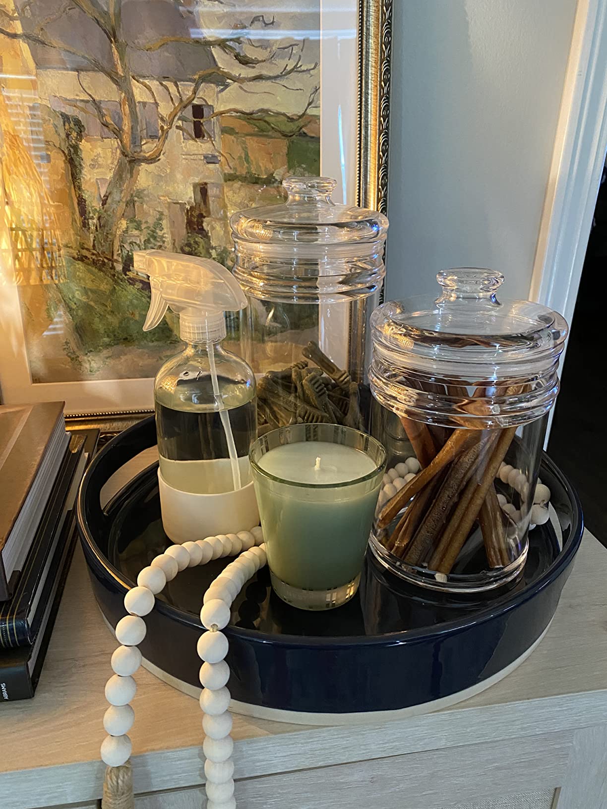 NEST New York Scented Classic Candle, Himalayan Salt & Rosewater - 8.1 oz - Up to 60-Hour Burn Time - Reusable Glass Vessel Customer Review NEST New York Scented Classic Candle, Himalayan Salt & Rosewater - 8.1 oz - Up to 60-Hour Burn Time - Reusable Glass Vessel - Customer Photo 1