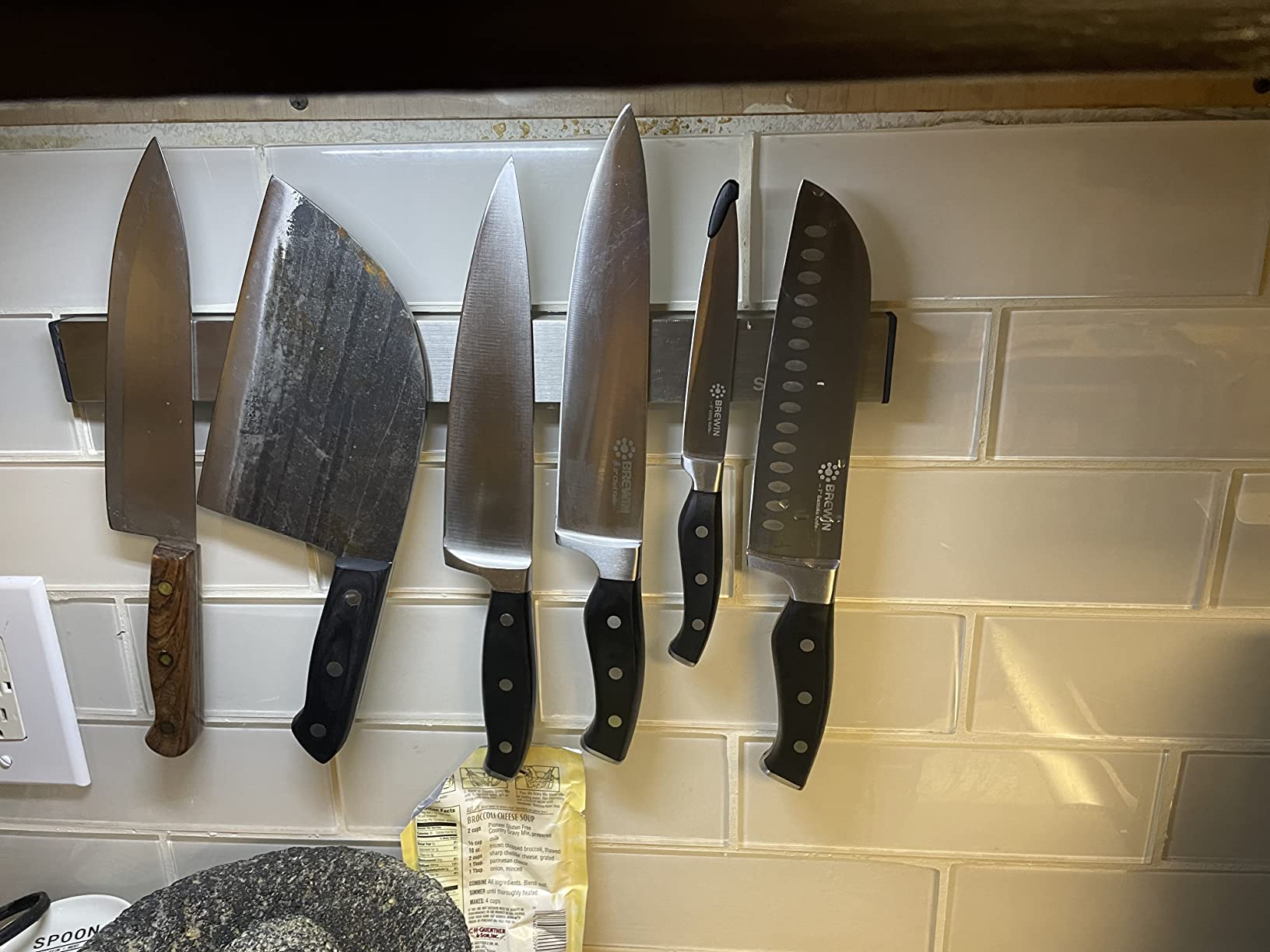 Brewin Professional Kitchen Knives, 3PC Chef Knife Set Sharp Knives for Kitchen High Carbon Stainless Steel, Japanese Cooking Knife with Gift Box Customer Review Brewin Professional Kitchen Knives, 3PC Chef Knife Set Sharp Knives for Kitchen High Carbon Stainless Steel, Japanese Cooking Knife with Gift Box - Customer Photo 2
