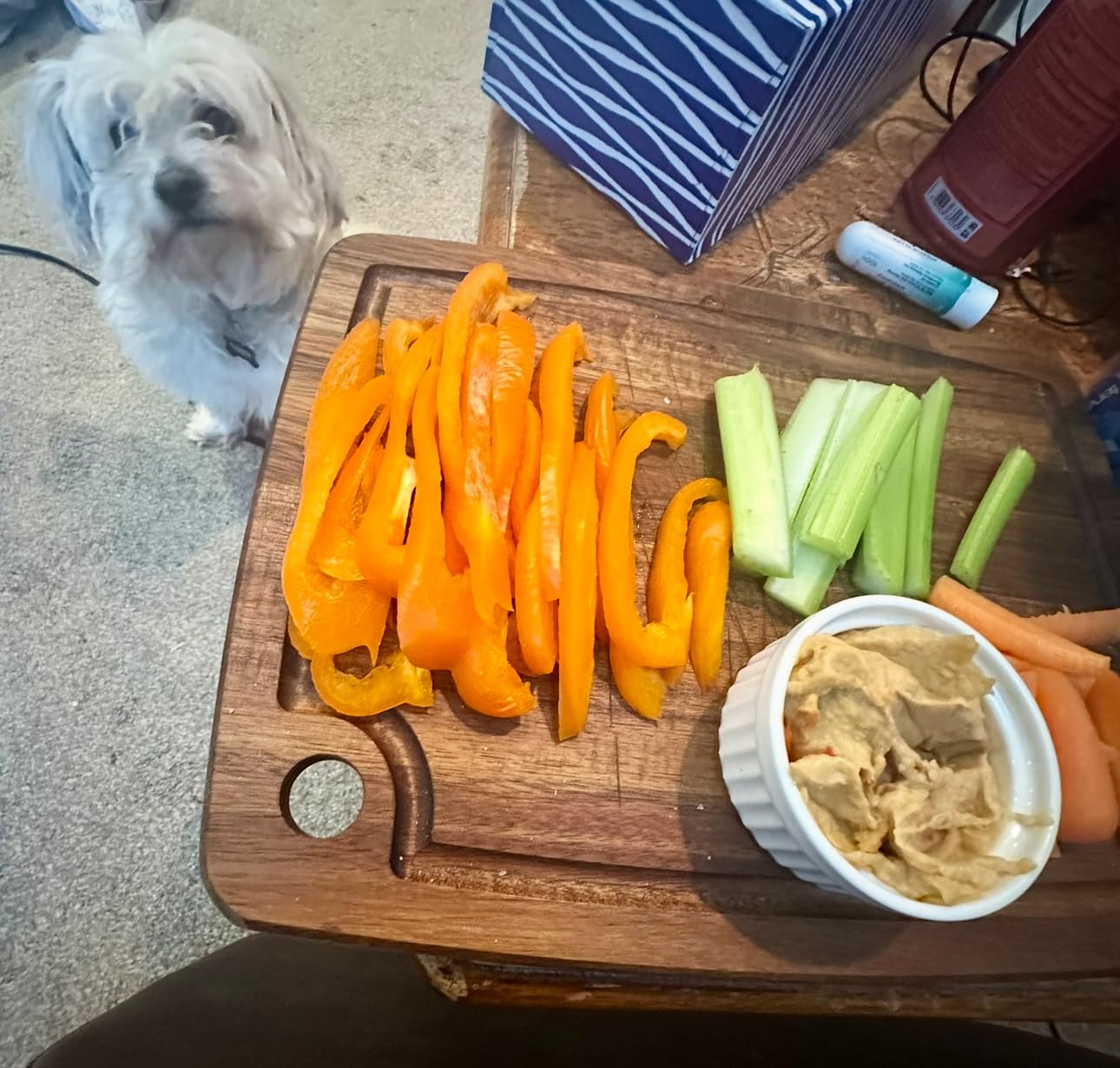 Wood Butter Cutting Board Wax - 8 fl oz - Conditioner for Butcher Block and Wooden Kitchen Tools. Macy's Place Food Grade Mineral Oil and Beeswax for Wooden Tools. Support Animal Rescue - Customer Photo 2