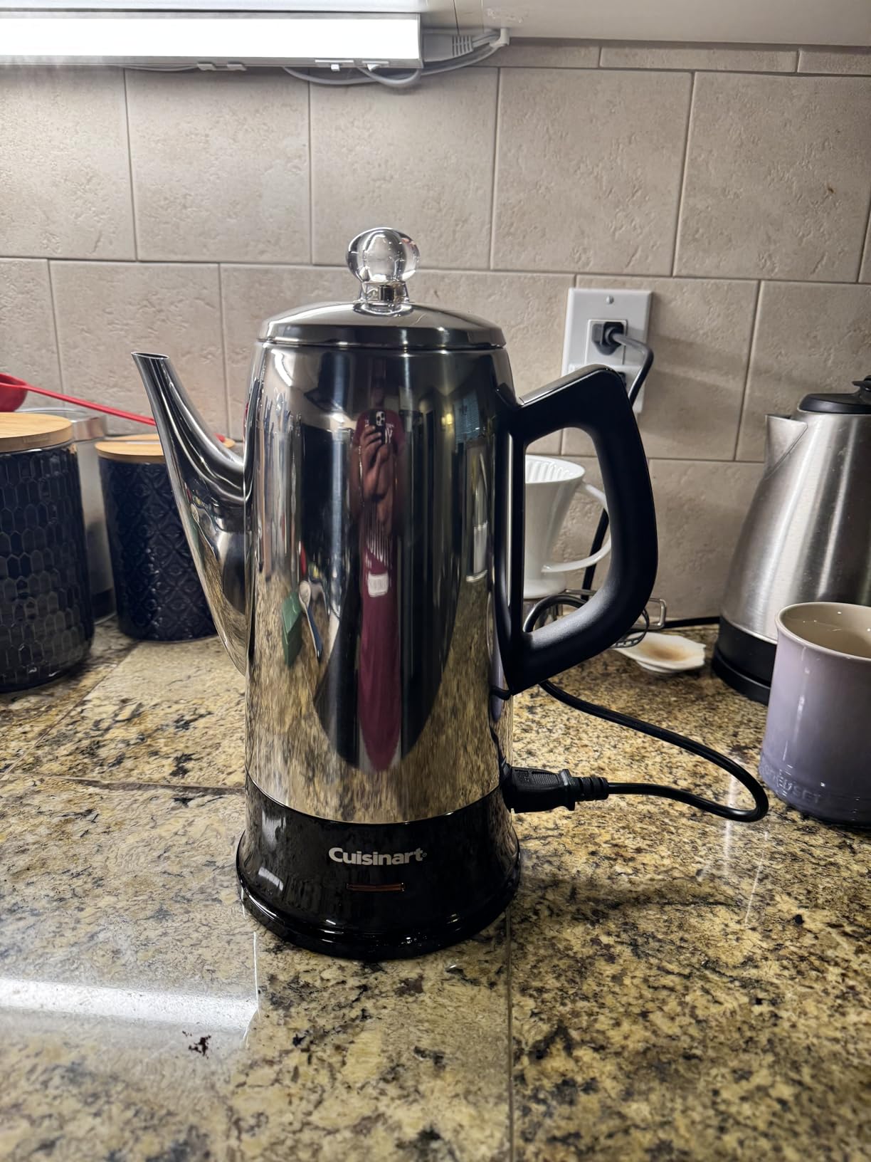 Cuisinart Classic 12 Cup Percolator, PRC-12N, Stainless Steel - Customer Photo 2