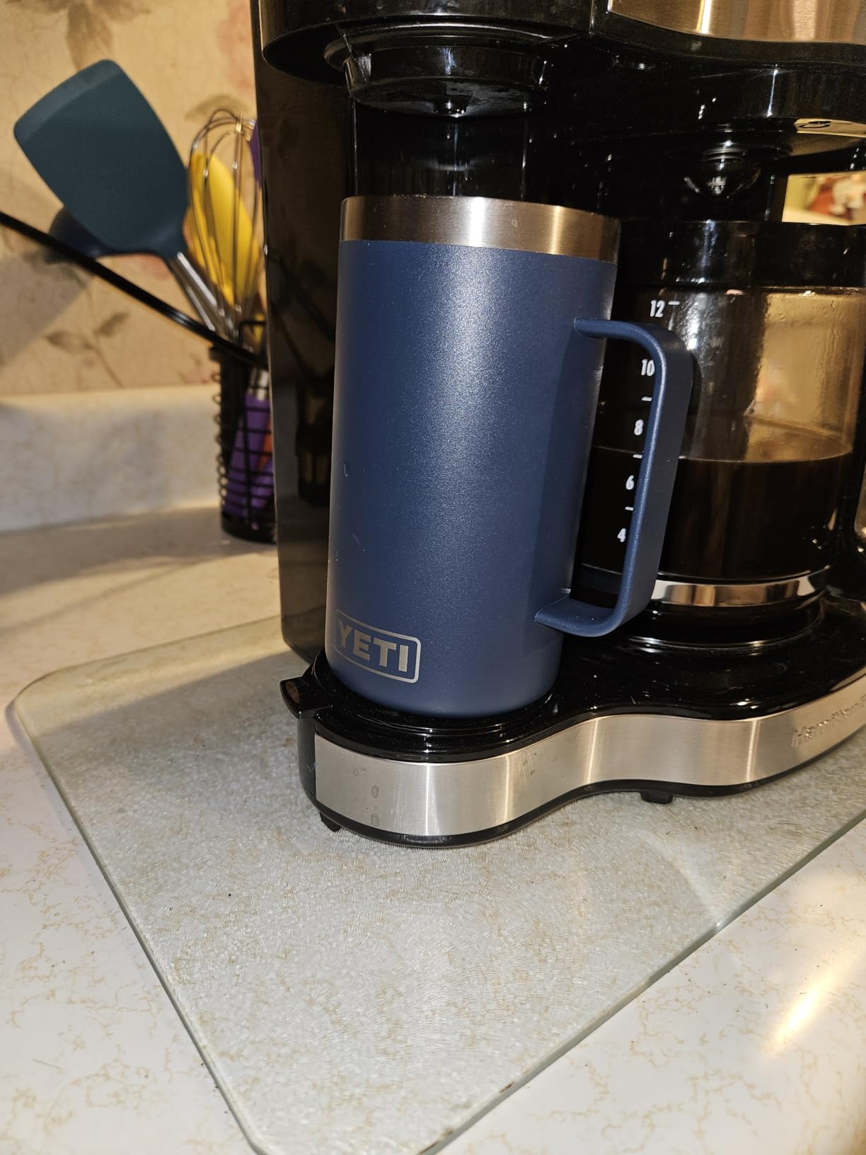 YETI Rambler 24 oz Mug, Vacuum Insulated, Stainless Steel with MagSlider Lid - Customer Photo 1