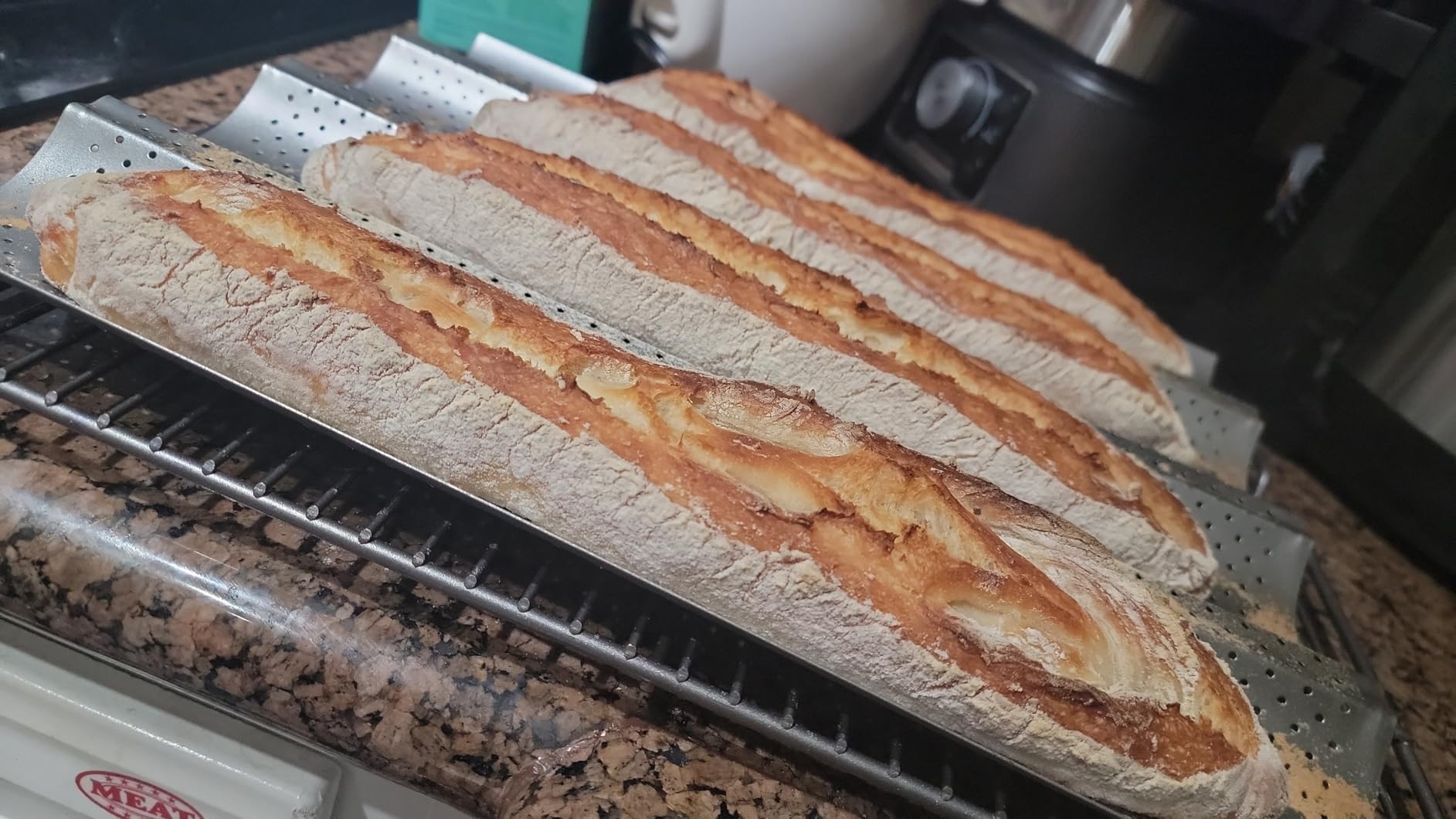 Eparé French Baguette Bread Pan for Baking - 15 Eparé French Baguette Bread Pan for Baking - 15