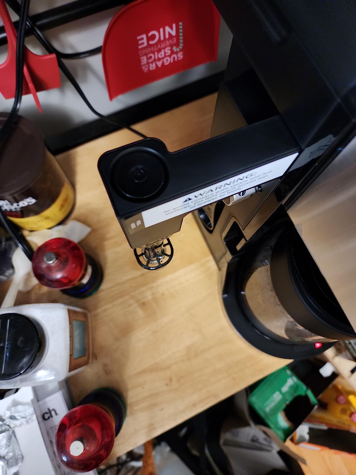 Ninja Hot and Iced Coffee Maker, Single Serve Coffee Maker and Drip Coffee Machine, DualBrew Pro Specialty 12-Cup with K-Cup Combo, Includes Permanent Filter, CFP307 - Customer Photo 4