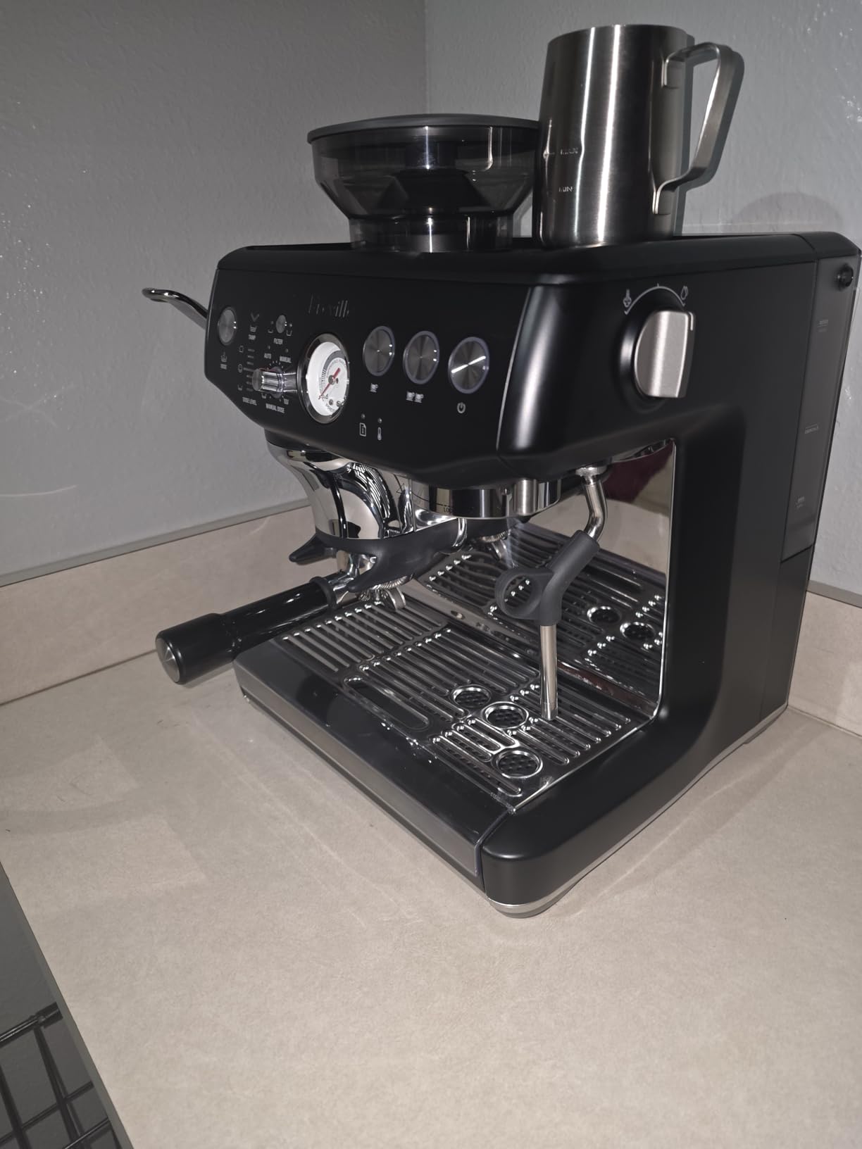 Breville Barista Express Impress Espresso Machine BES876BSS, Brushed Stainless Steel customer photo 1