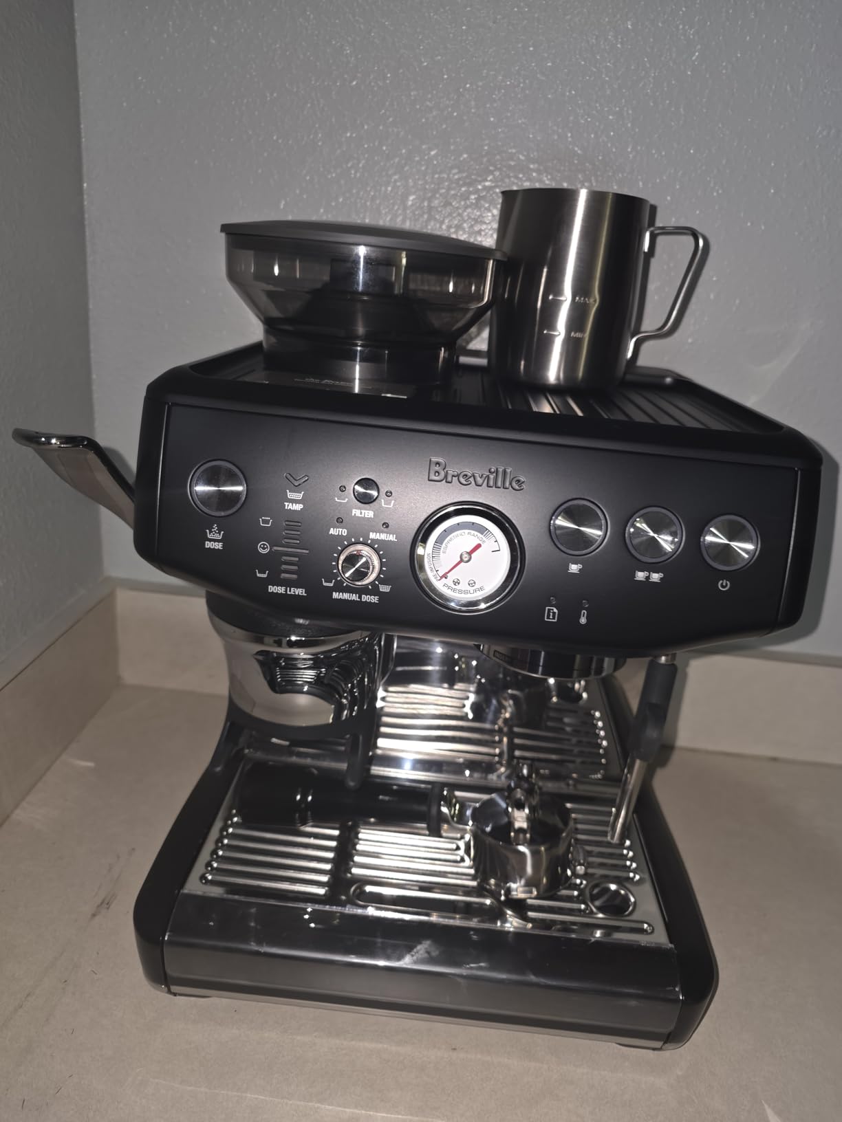 Breville Barista Express Impress Espresso Machine BES876BSS, Brushed Stainless Steel customer photo 2