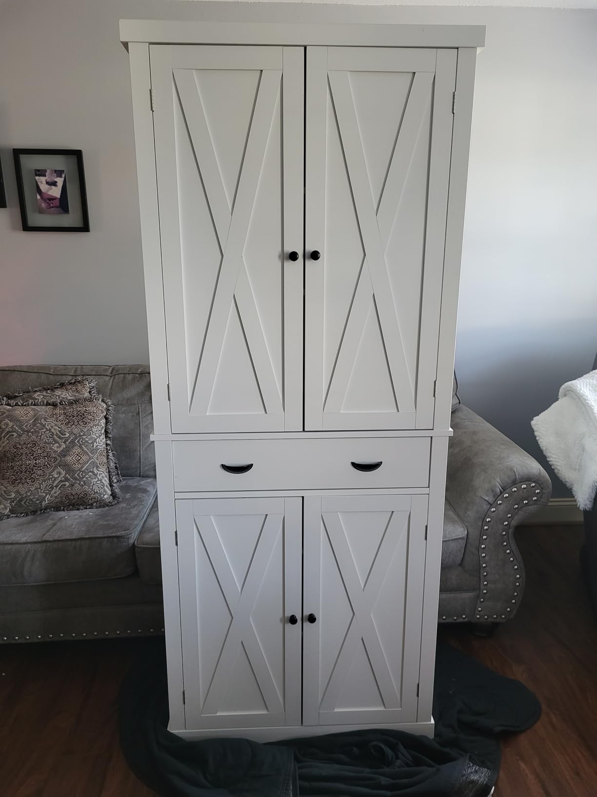IRONCK Kitchen Pantry Storage Cabinet 72.6