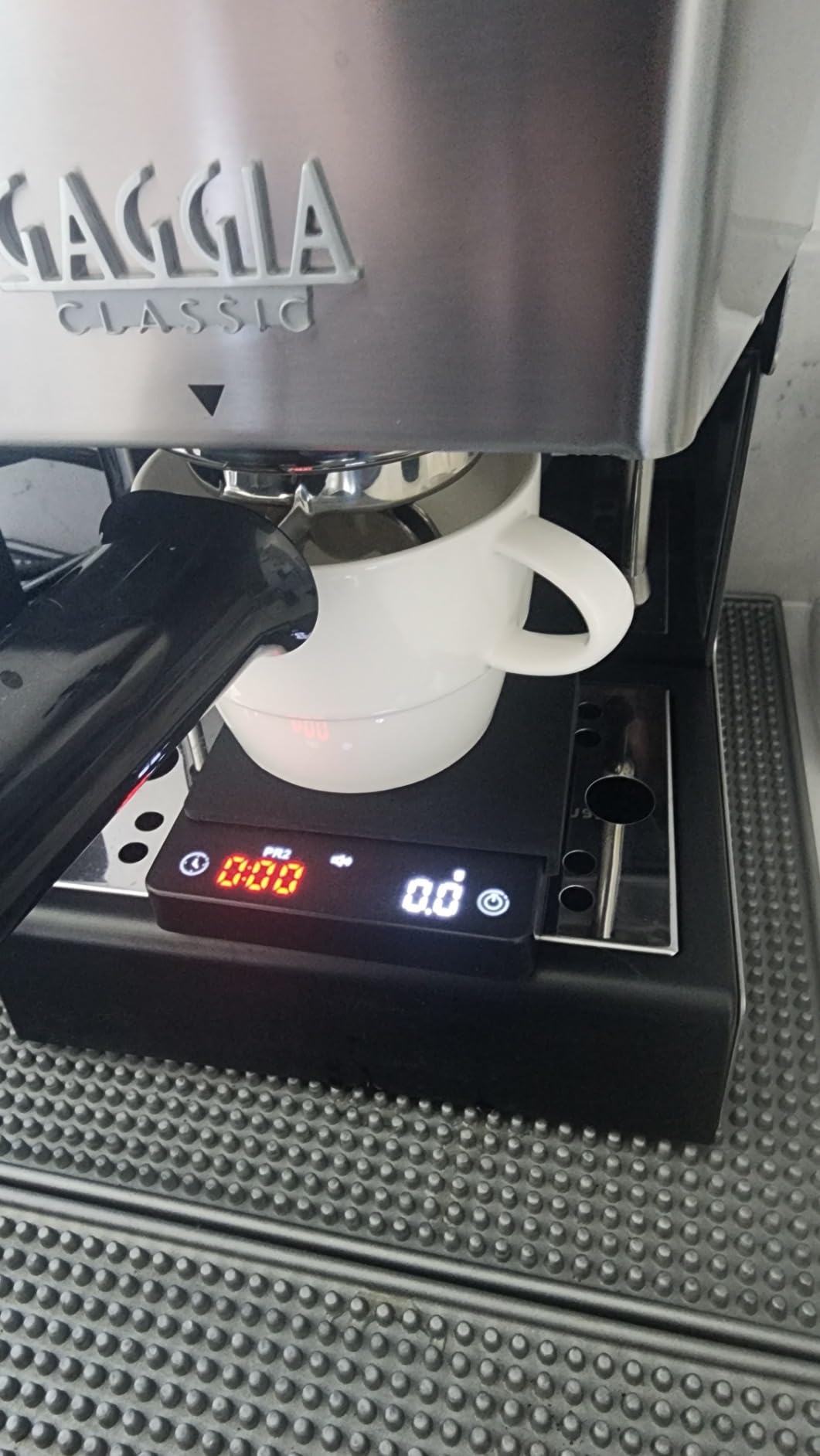MiiCoffee Nano Coffee Scale with Timer, Espresso Scale with Auto Tare, Touch Sensor and Silicone Cover Customer Review MiiCoffee Nano Coffee Scale with Timer, Espresso Scale with Auto Tare, Touch Sensor and Silicone Cover - Customer Photo 2