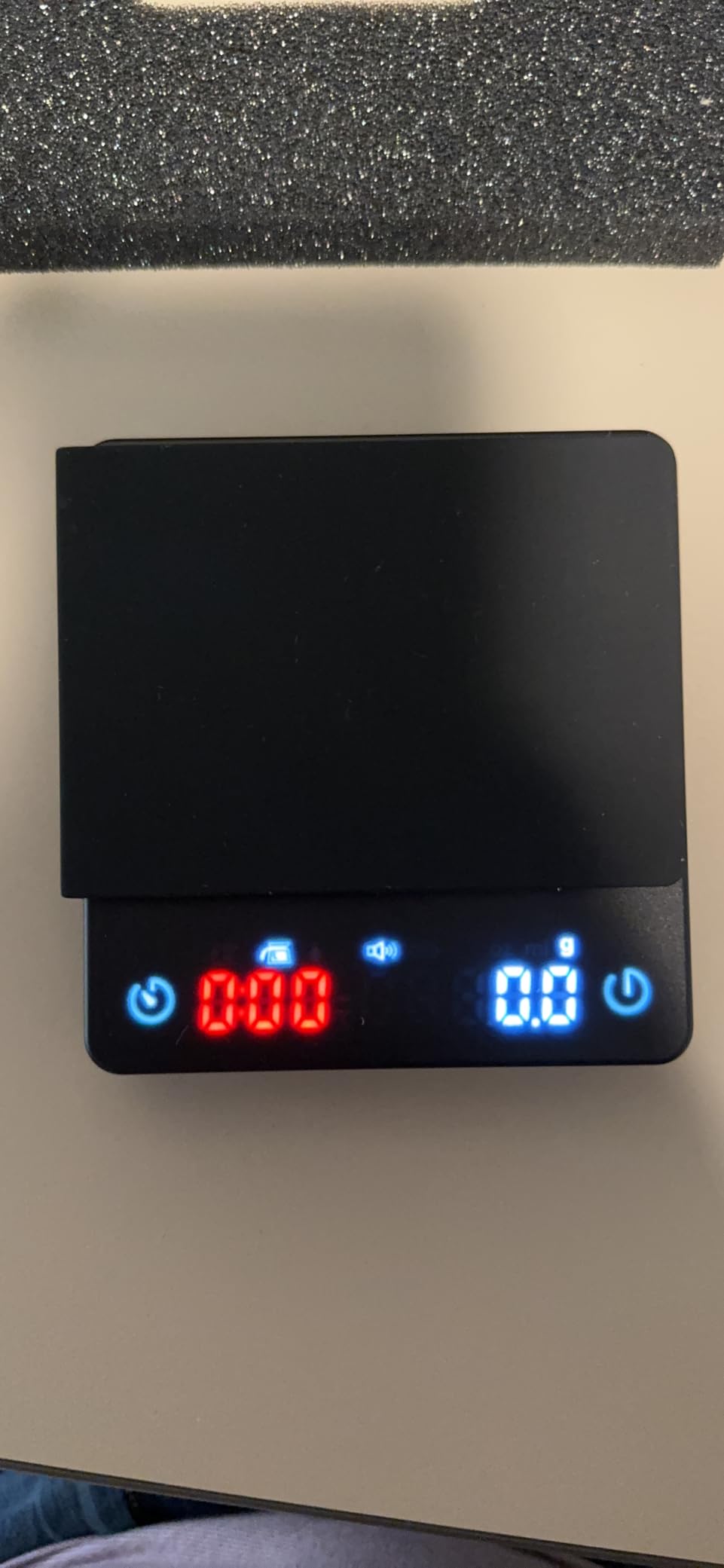 MiiCoffee Nano Coffee Scale with Timer, Espresso Scale with Auto Tare, Touch Sensor and Silicone Cover Customer Review MiiCoffee Nano Coffee Scale with Timer, Espresso Scale with Auto Tare, Touch Sensor and Silicone Cover - Customer Photo 4