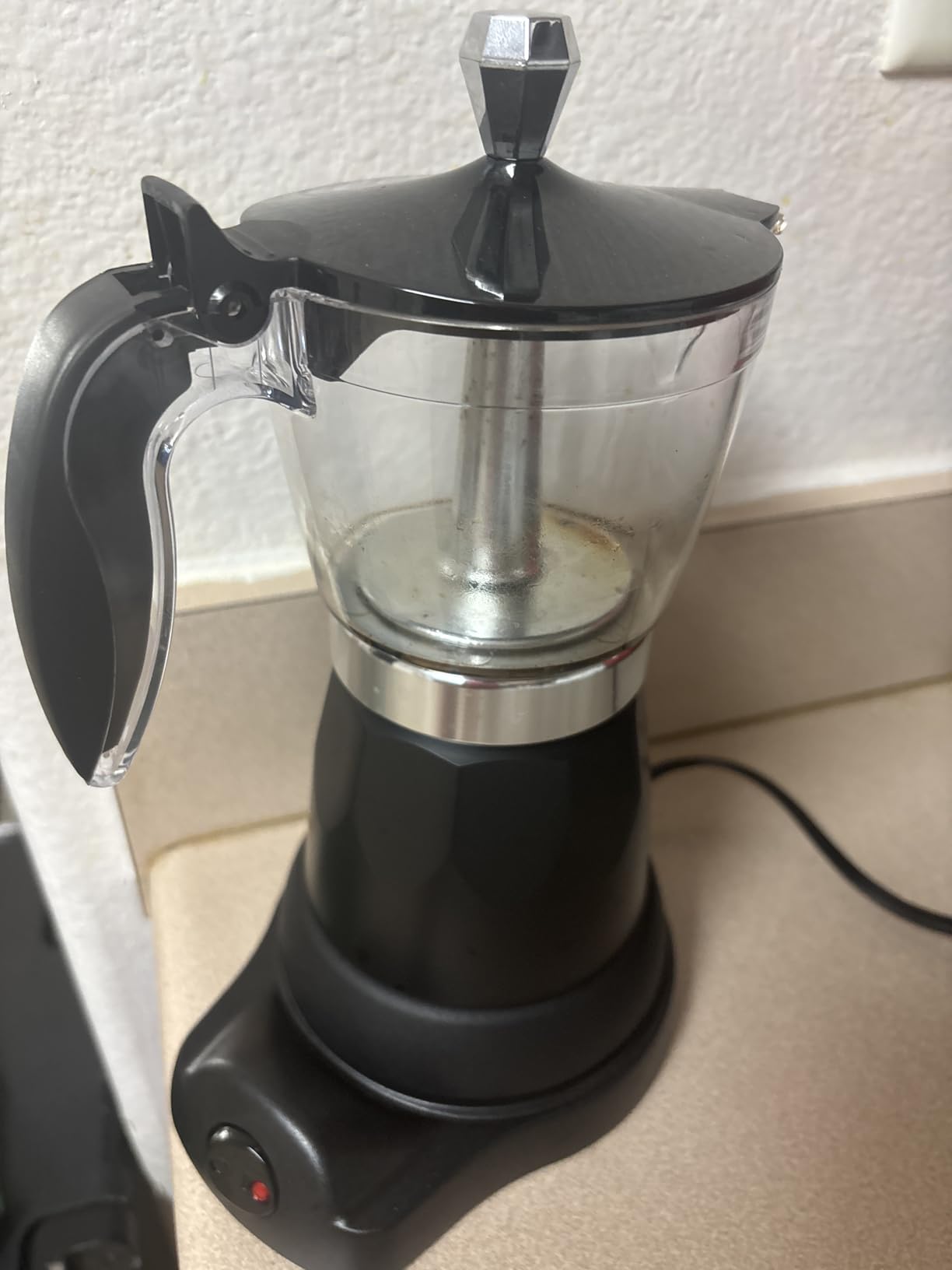 Cuban Coffee Maker, 6 or 3cup Electric Espresso Coffee Maker, Portable Cafeteras Electricas Modernas, Electric Moka Pot with Detachable Base & Overheat Protection, Coffee Gift for Home Travel - Customer Photo 2