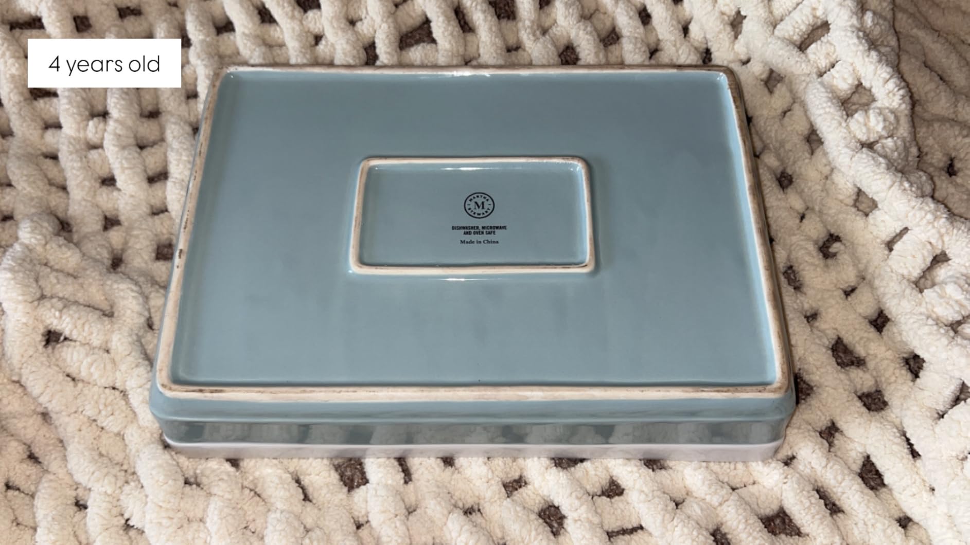 MARTHA STEWART 3-Piece Oven to Table Stoneware Bakeware Set – Baking Dish & Casserole Set – Grey – Durable Oven-Safe Bakeware for Baking and Serving - Customer Photo 1