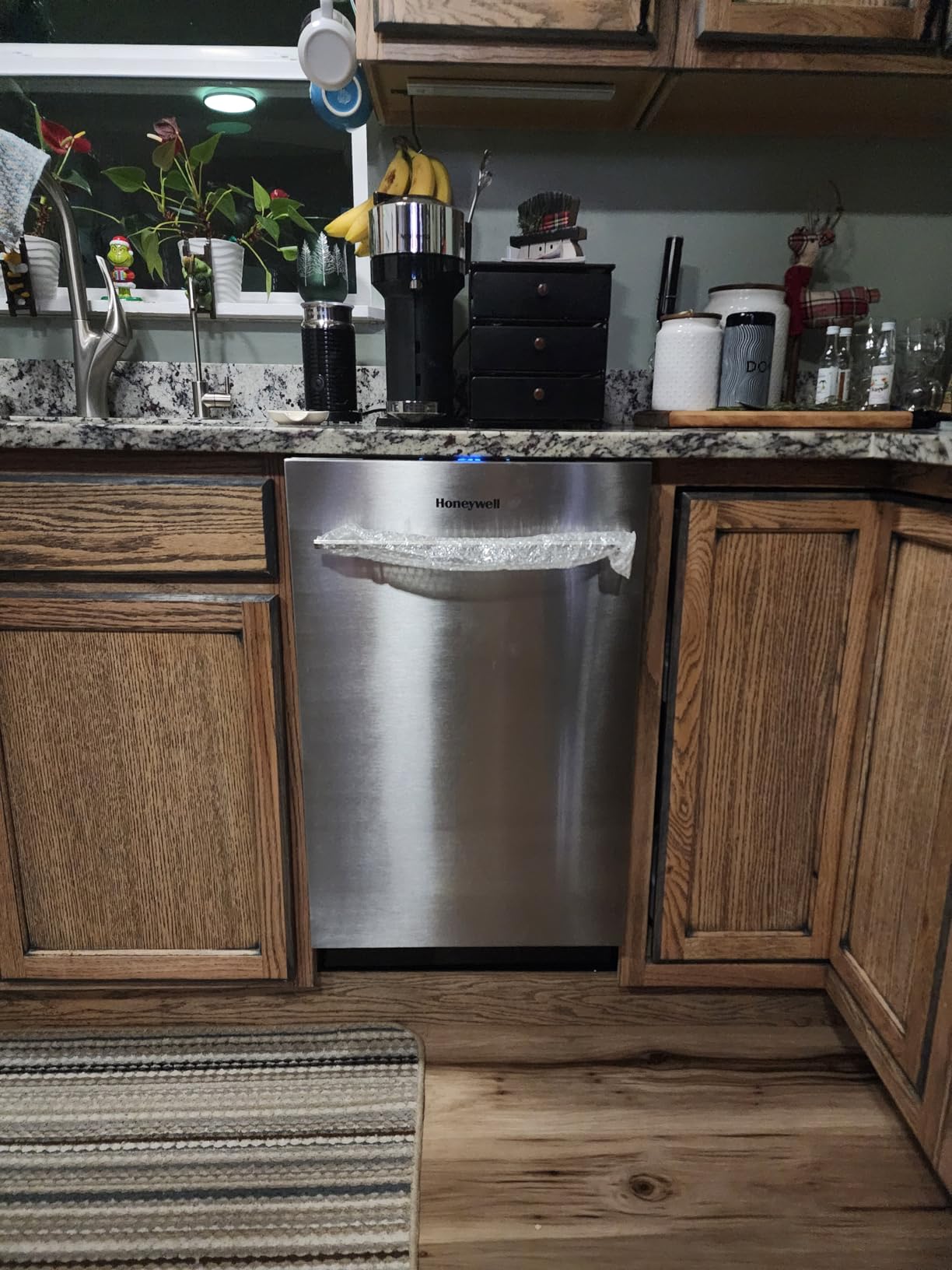 Honeywell 18-Inch Dishwasher with 8 Place Settings, 6 Washing Programs, Stainless Steel Tub, UL & Energy Star Certified, Stainless Finish customer photo 1