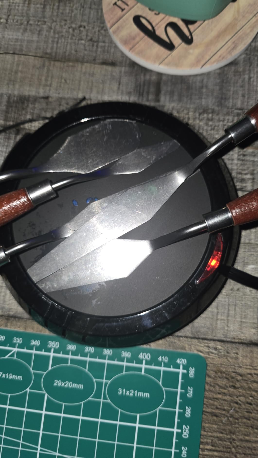 Candle Warmer Plate Safely Releases Scents Without a Flame- Used as Candle Jar Warmer, Candle Melter, Coffee Warmer - Customer Photo 3