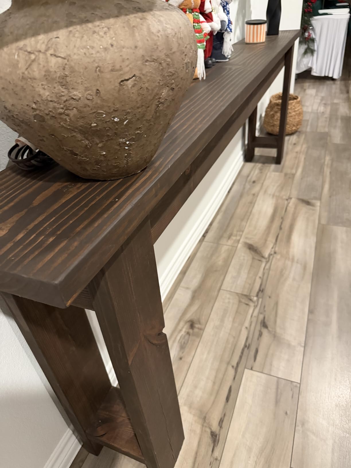 Varathane 381119 Water Based Wood Stain, Quart, Dark Walnut Customer Review Varathane 381119 Water Based Wood Stain, Quart, Dark Walnut - Customer Photo 1