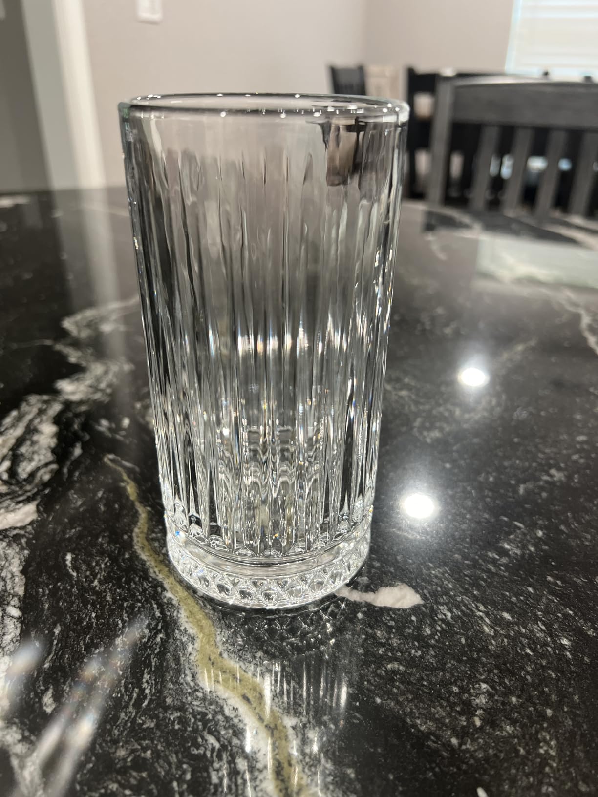 Crystal Drinking Glasses, Set of 8 Durable Glass Cups-4 Highball Glasses 15oz & 4 Rocks Glasses 12oz, Mojito Cups, Cocktail Glass, Bar Glassware Set for Cocktail, Beer, Whiskey - Customer Photo 2