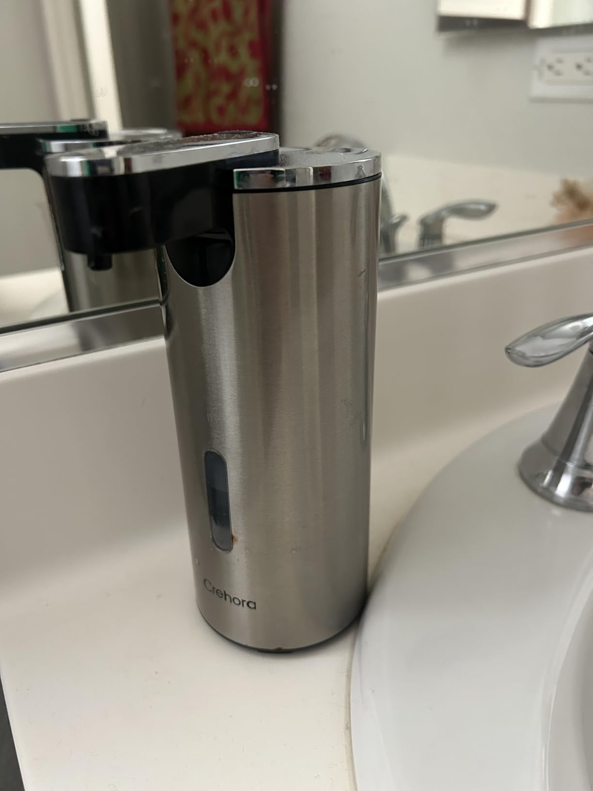 Automatic Soap Dispenser, Automatic Soap Dispenser Touchless, Kitchen & Bathroom, 3 Adjustable Volume for Liquid Soap, Water-Resistant, Hotel, Restaurant and School, Clog-Free, Stainless Steel - Customer Photo 1